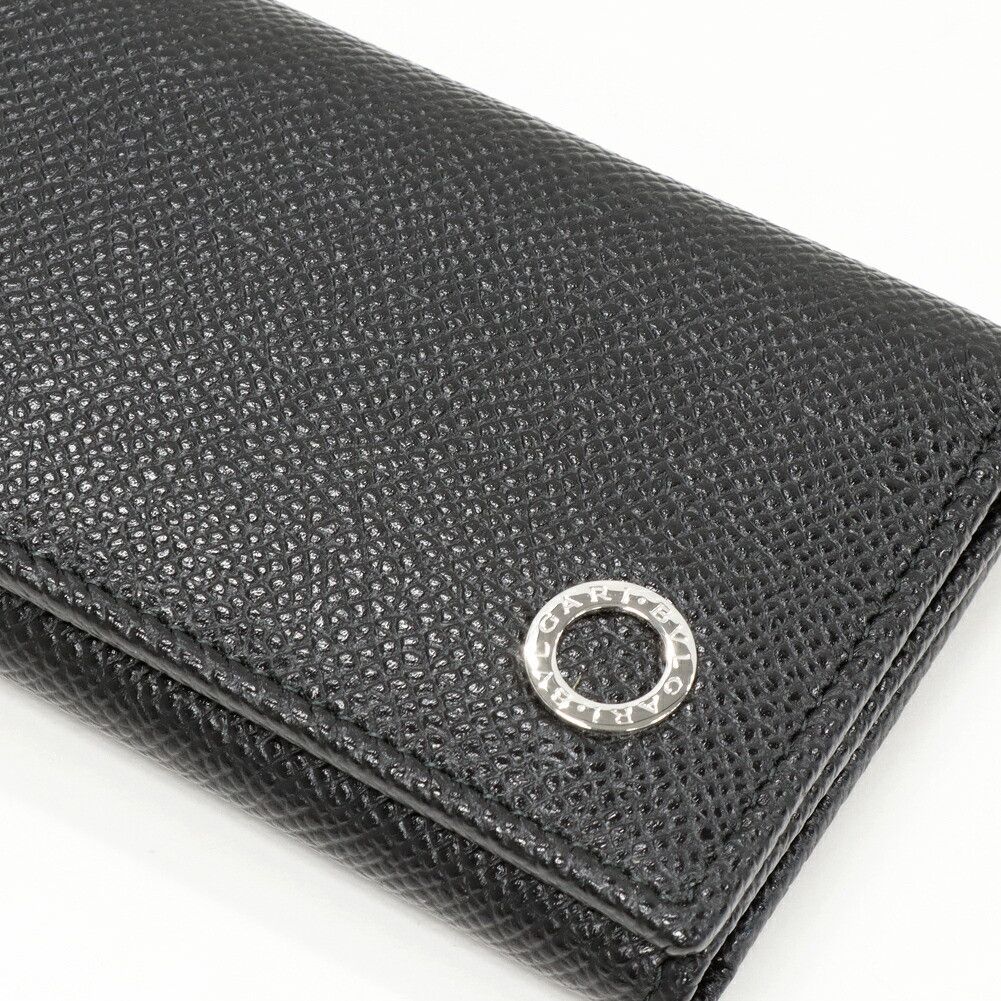 Bvlgari Bvlgari Bvlgari Bulgari Bulgari Man Grained Calfskin Key Case Leather Key case 38928 DUTY FREE for USA Size ONE SIZE - 4 Thumbnail