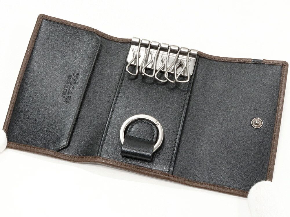 Bvlgari Bvlgari Bvlgari Octo Calf Key Case Leather Key case 37737 DUTY FREE for USA Size ONE SIZE - 3 Thumbnail