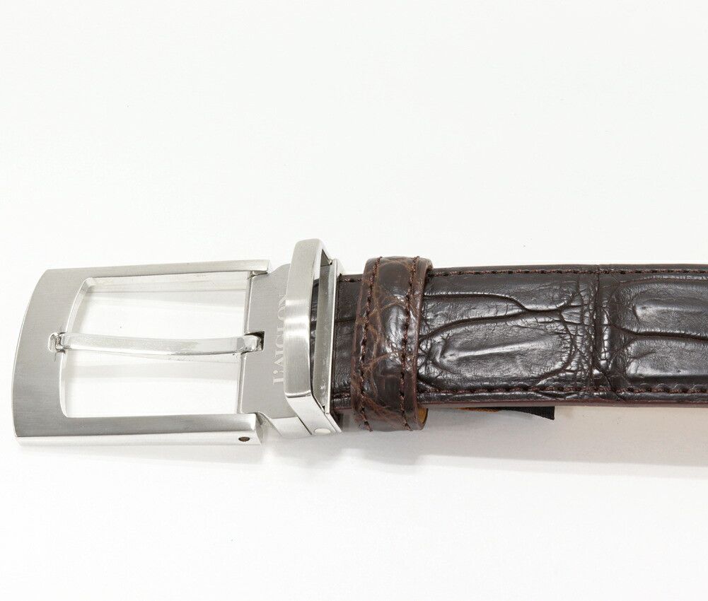 Other Other L'Aiglon Crocodile Belt Leather Belt DUTY FREE for USA Size ONE SIZE - 4 Thumbnail