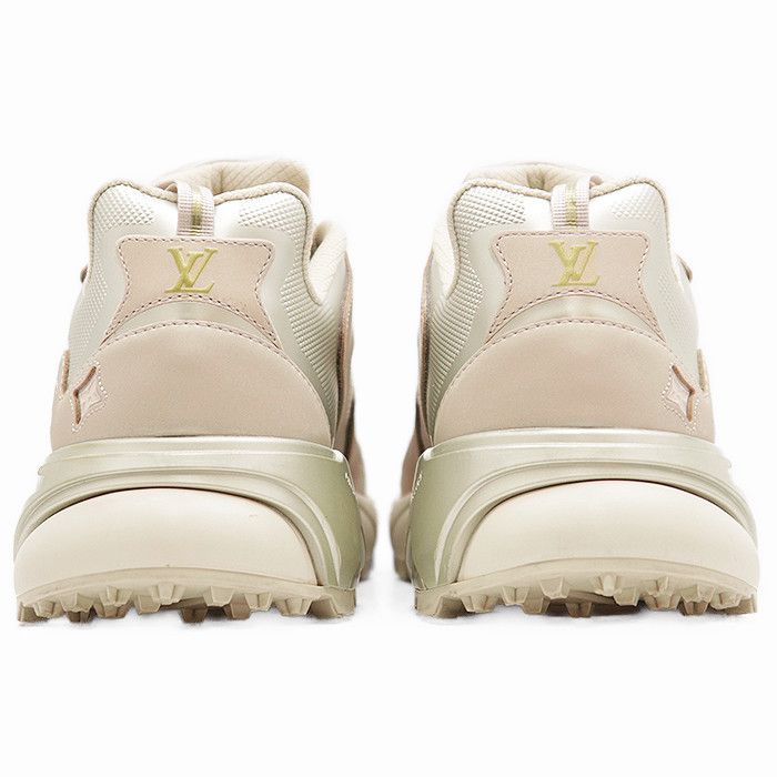 Louis Vuitton Louis Vuitton Louis Vuitton Runner Tatic Monogram Leather Mesh Sneaker Leather Shoes DUTY FREE for USA Size ONE SIZE - 5 Thumbnail