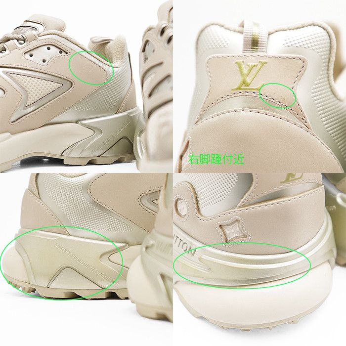 Louis Vuitton Louis Vuitton Louis Vuitton Runner Tatic Monogram Leather Mesh Sneaker Leather Shoes DUTY FREE for USA Size ONE SIZE - 9 Thumbnail
