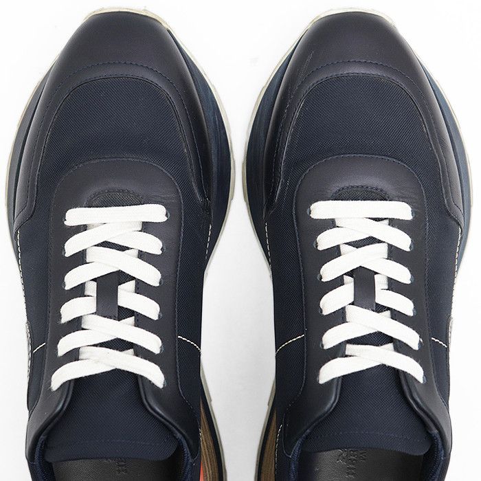 Hermes Hermes Hermès Drive41 Leather High Density Nylon Sneakers Leather Shoes DUTY FREE for USA Size ONE SIZE - 14 Thumbnail