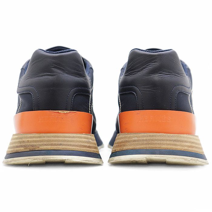 Hermes Hermes Hermès Drive41 Leather High Density Nylon Sneakers Leather Shoes DUTY FREE for USA Size ONE SIZE - 6 Thumbnail