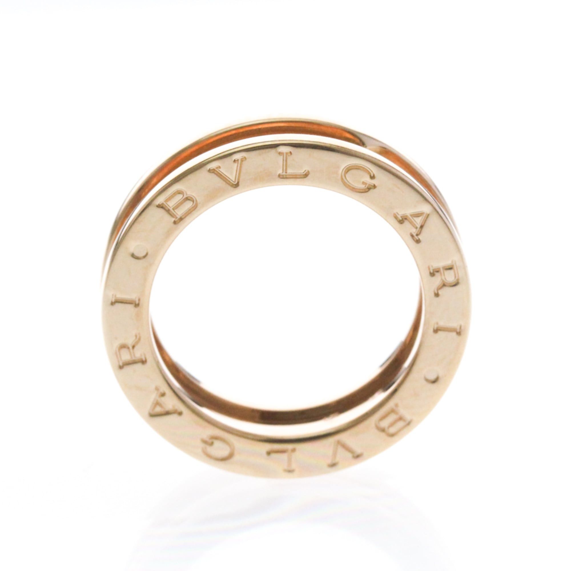 Bvlgari Bvlgari B.zero1 XS Gold Fashion No Stone Band Ring Pink Gold Size ONE SIZE - 9 Thumbnail