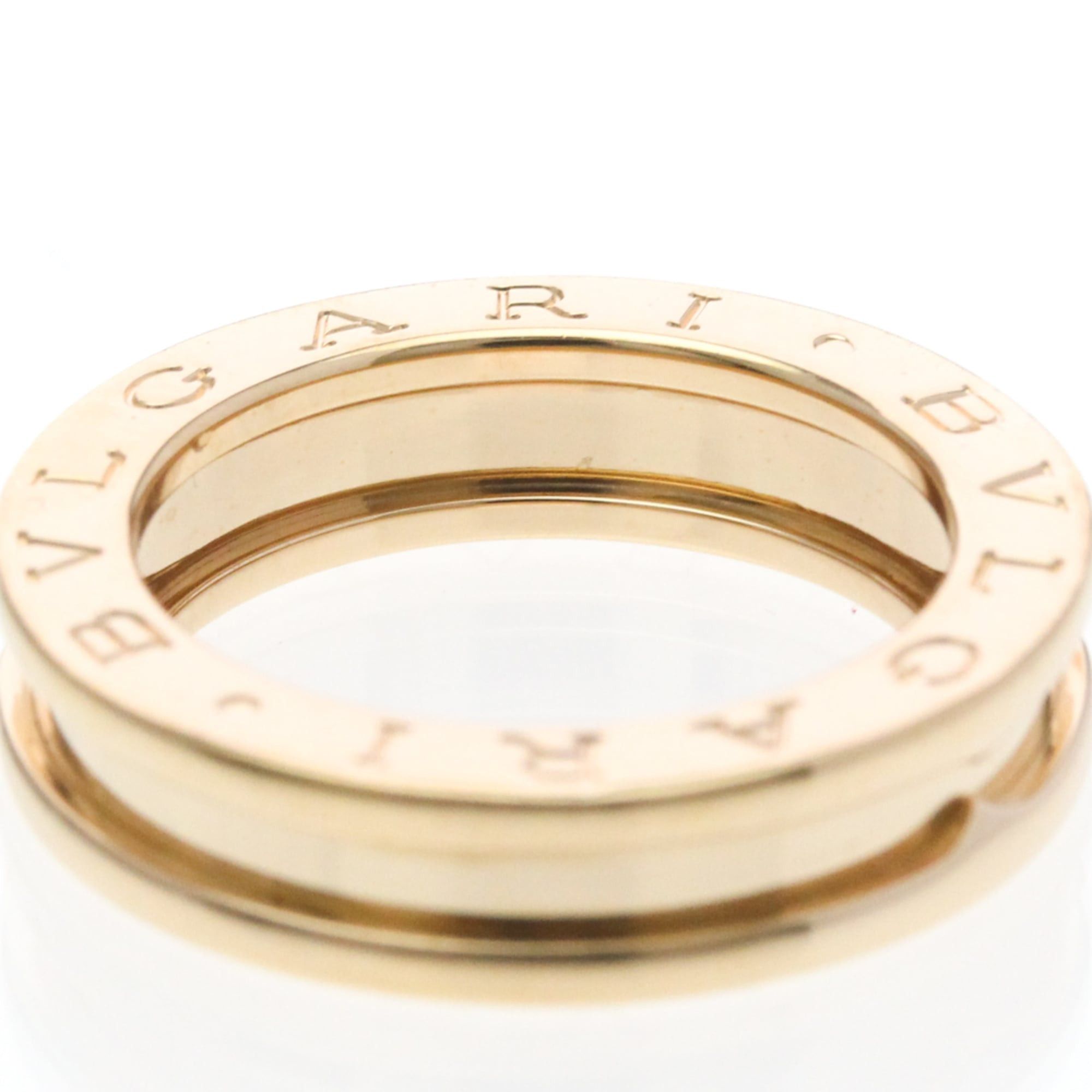 Bvlgari Bvlgari B.zero1 XS Gold Fashion No Stone Band Ring Pink Gold Size ONE SIZE - 7 Thumbnail