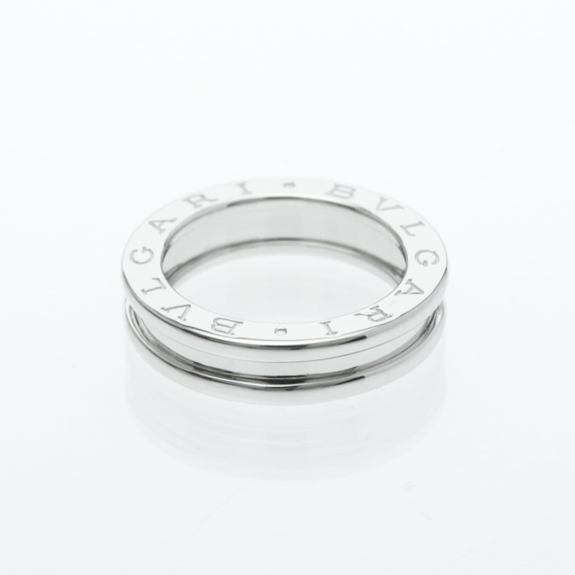 Bvlgari Bvlgari B.zero1 White Gold (18K) Fashion No Stone Band Ring Silver Size ONE SIZE - 2 Thumbnail