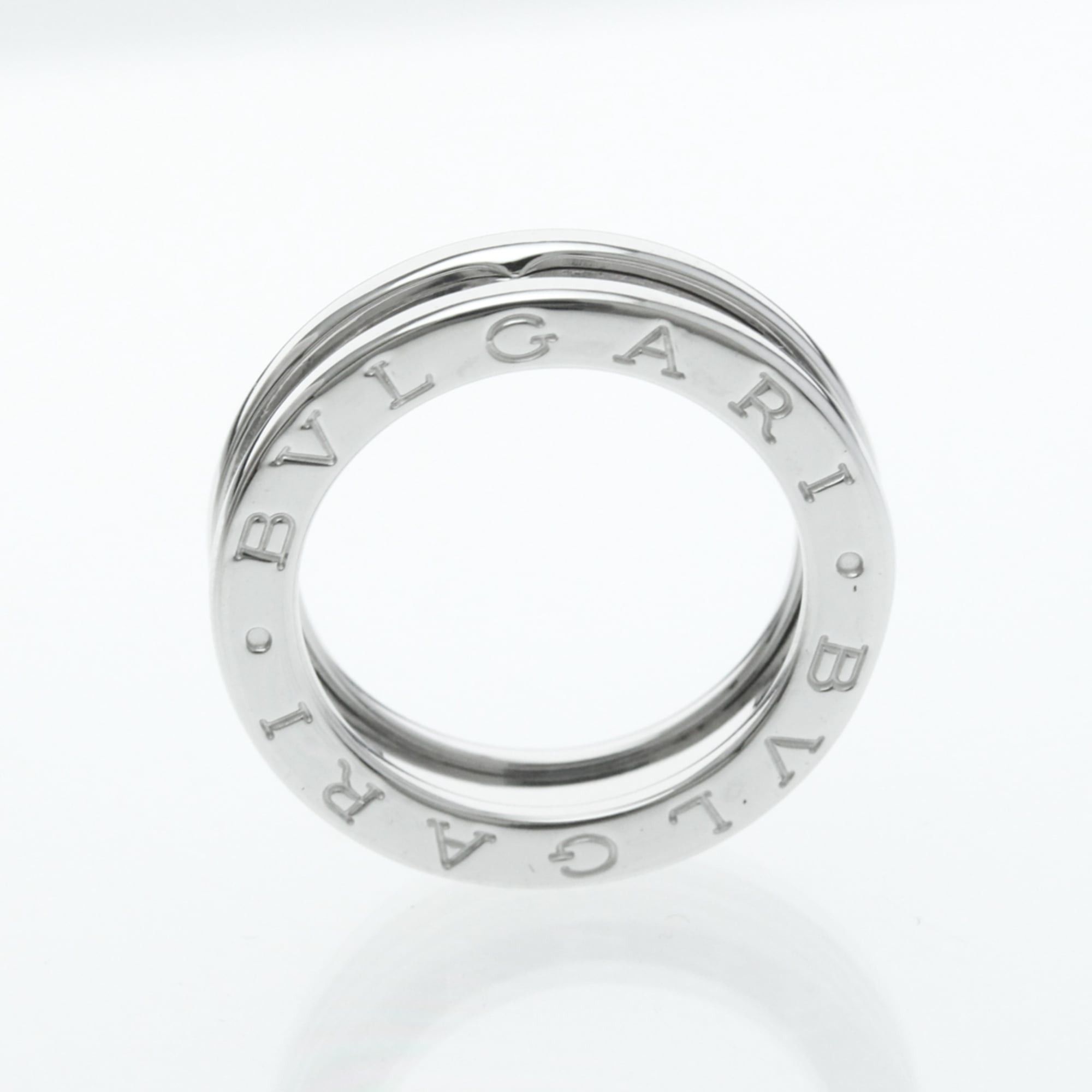Bvlgari Bvlgari B.zero1 White Gold (18K) Fashion No Stone Band Ring Silver Size ONE SIZE - 9 Thumbnail