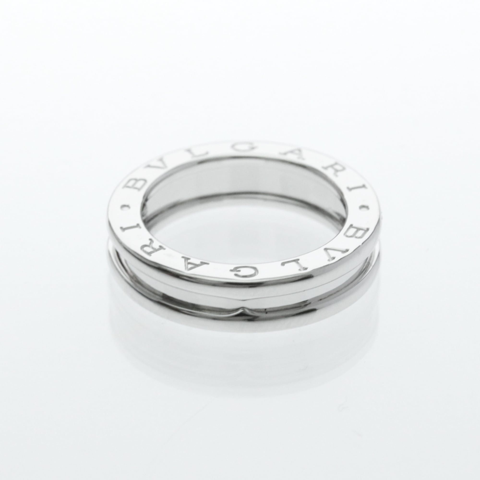 Bvlgari Bvlgari B.zero1 White Gold (18K) Fashion No Stone Band Ring Silver Size ONE SIZE - 3 Thumbnail