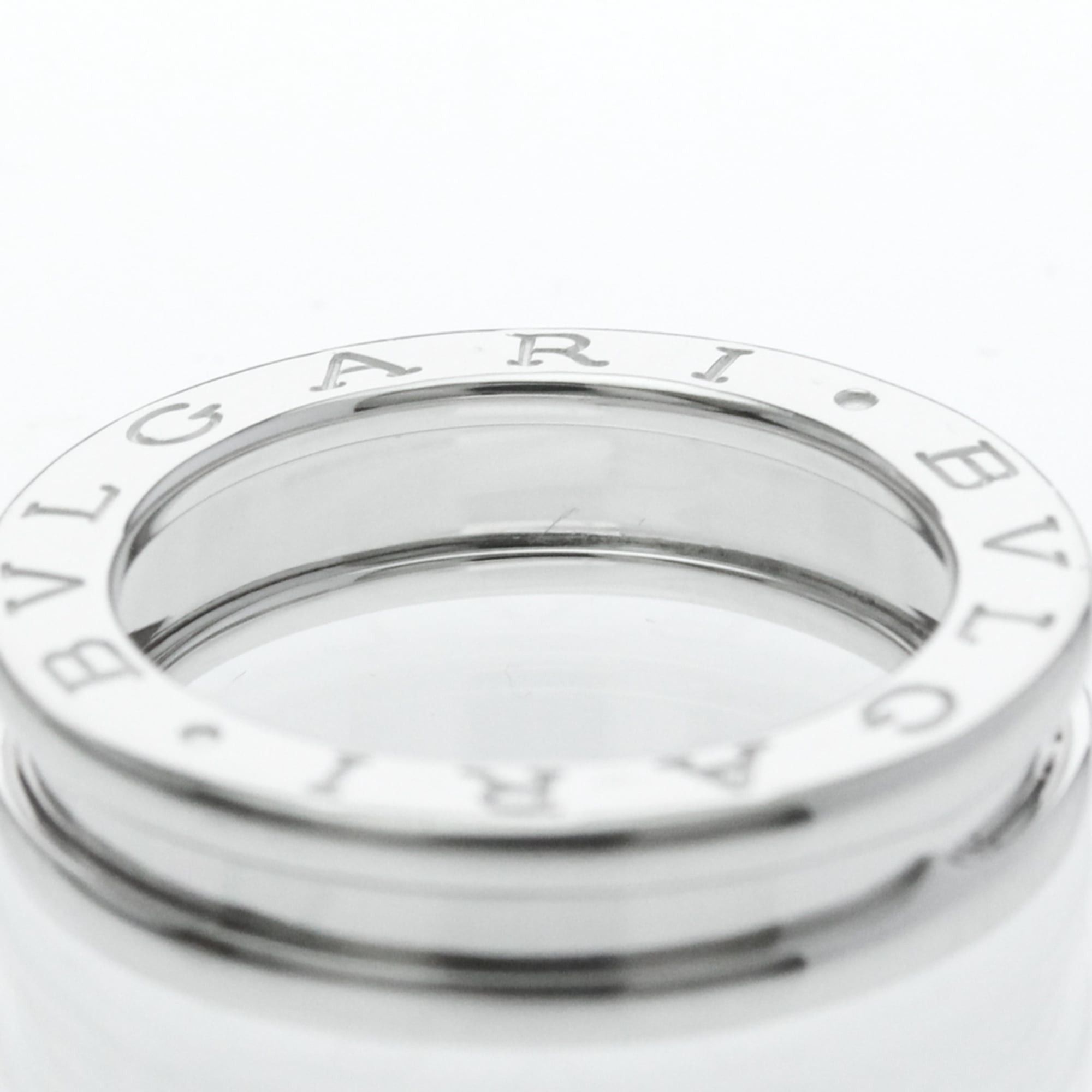 Bvlgari Bvlgari B.zero1 White Gold (18K) Fashion No Stone Band Ring Silver Size ONE SIZE - 6 Thumbnail