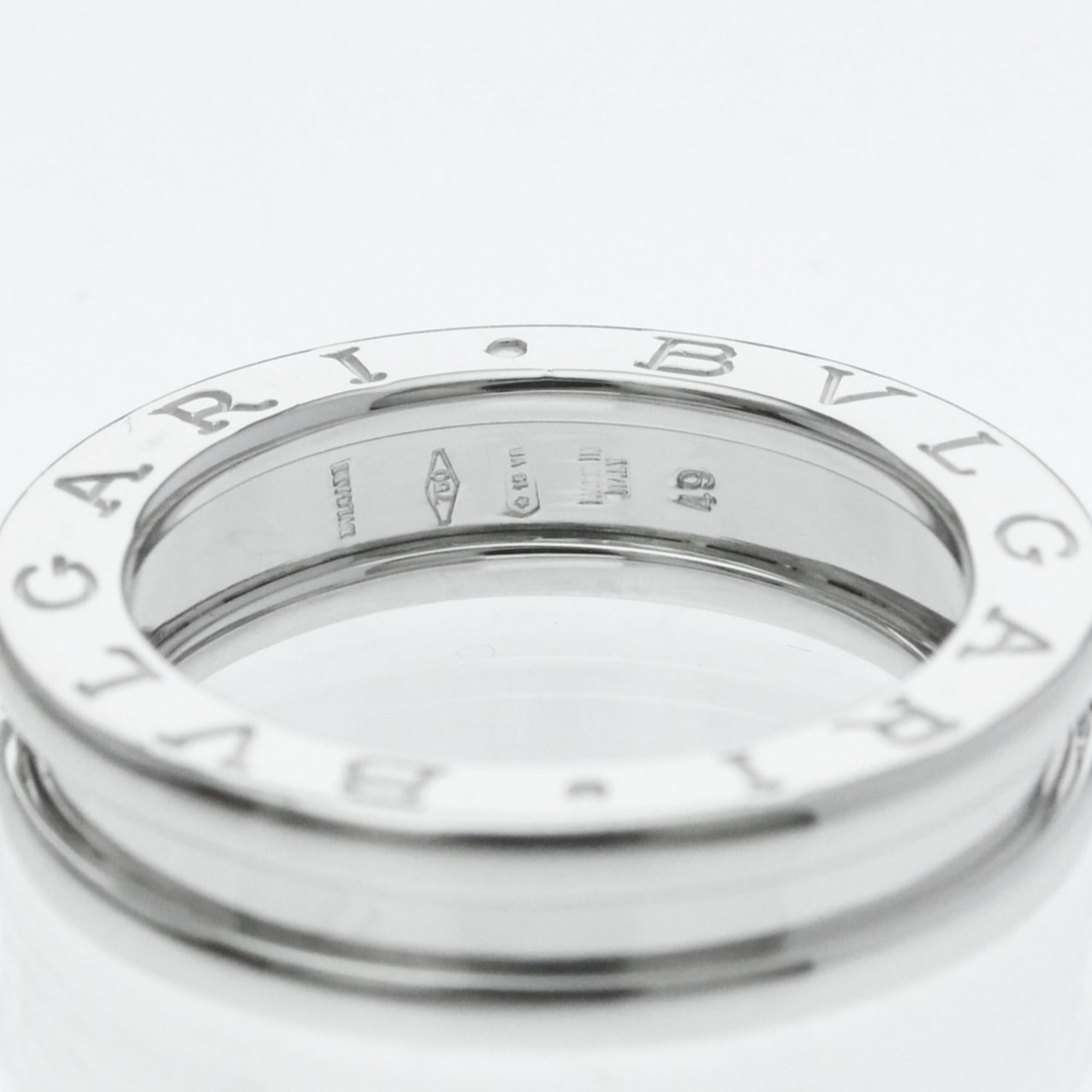 Bvlgari Bvlgari B.zero1 White Gold (18K) Fashion No Stone Band Ring Silver Size ONE SIZE - 7 Thumbnail