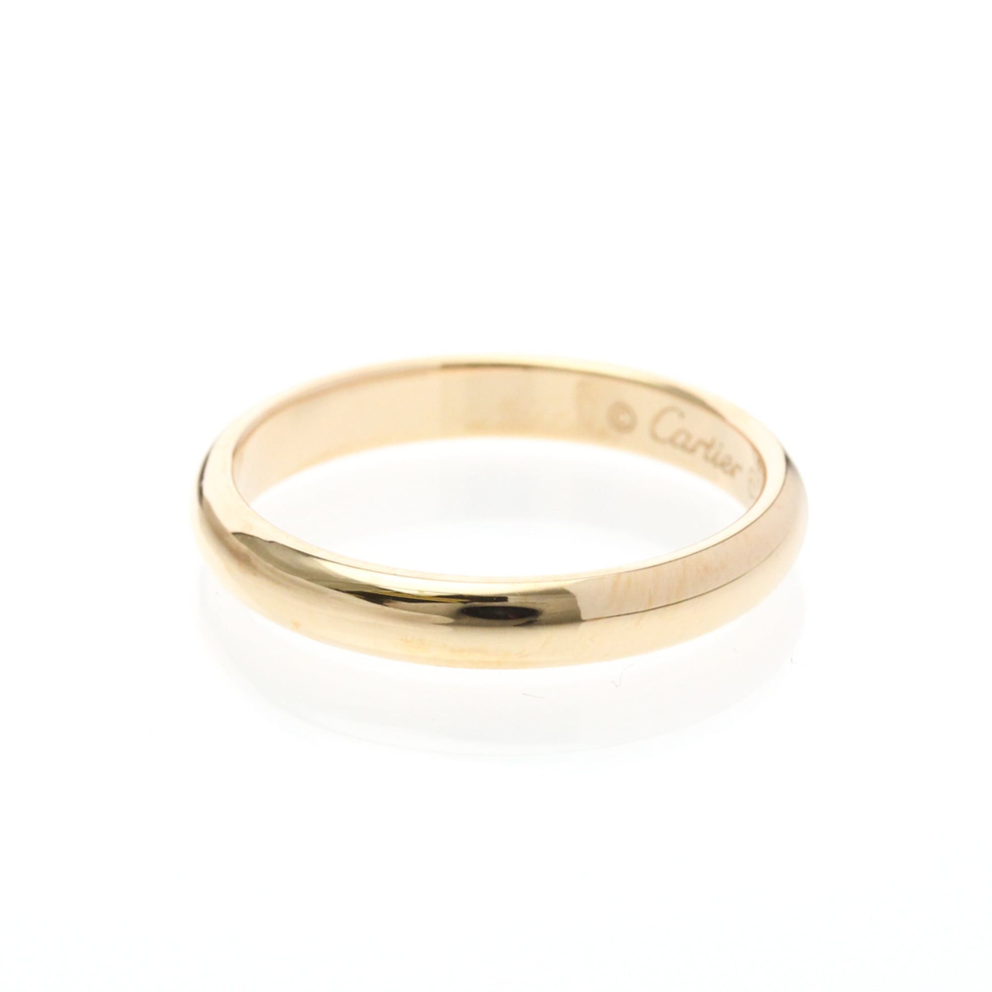 Cartier Cartier Wedding Ring Pink Gold (18K) Fashion No Stone Band Ring Pink Gold Size ONE SIZE - 2 Thumbnail