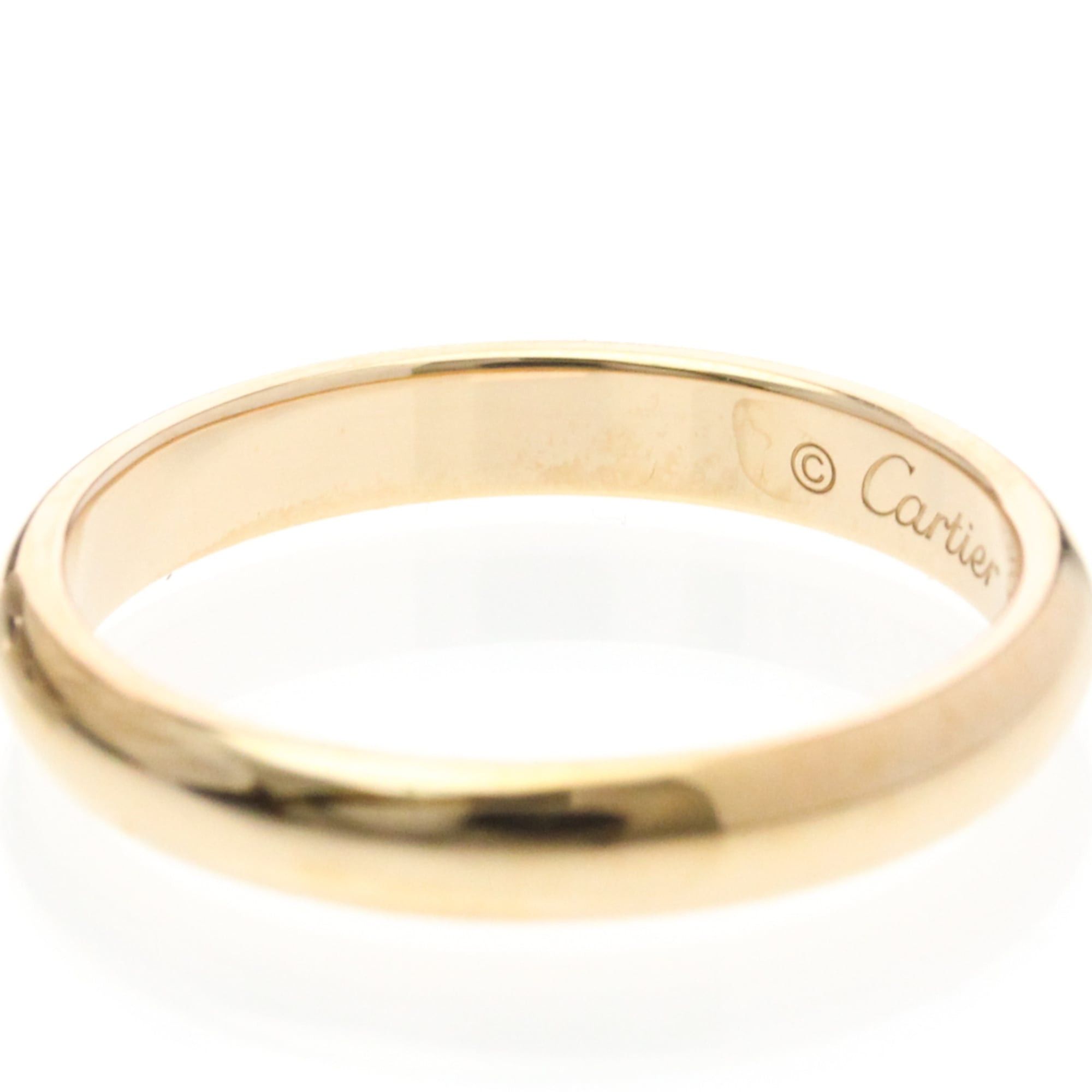 Cartier Cartier Wedding Ring Pink Gold (18K) Fashion No Stone Band Ring Pink Gold Size ONE SIZE - 8 Thumbnail