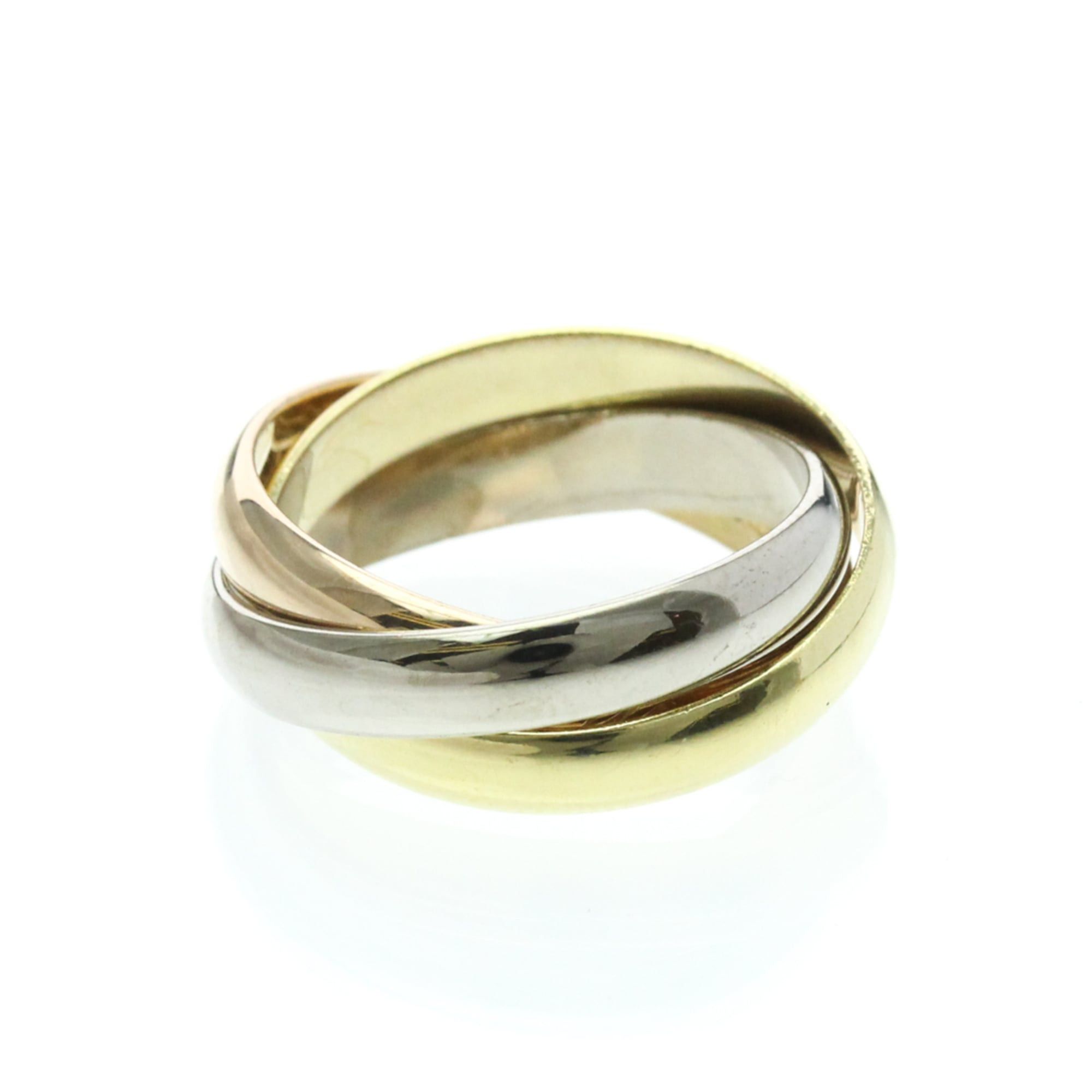 Cartier Cartier Trinity Yellow Gold (18K),Pink Gold (18K),White Gold (18K) Fashion No Stone Band Ring Gold Size ONE SIZE - 2 Thumbnail