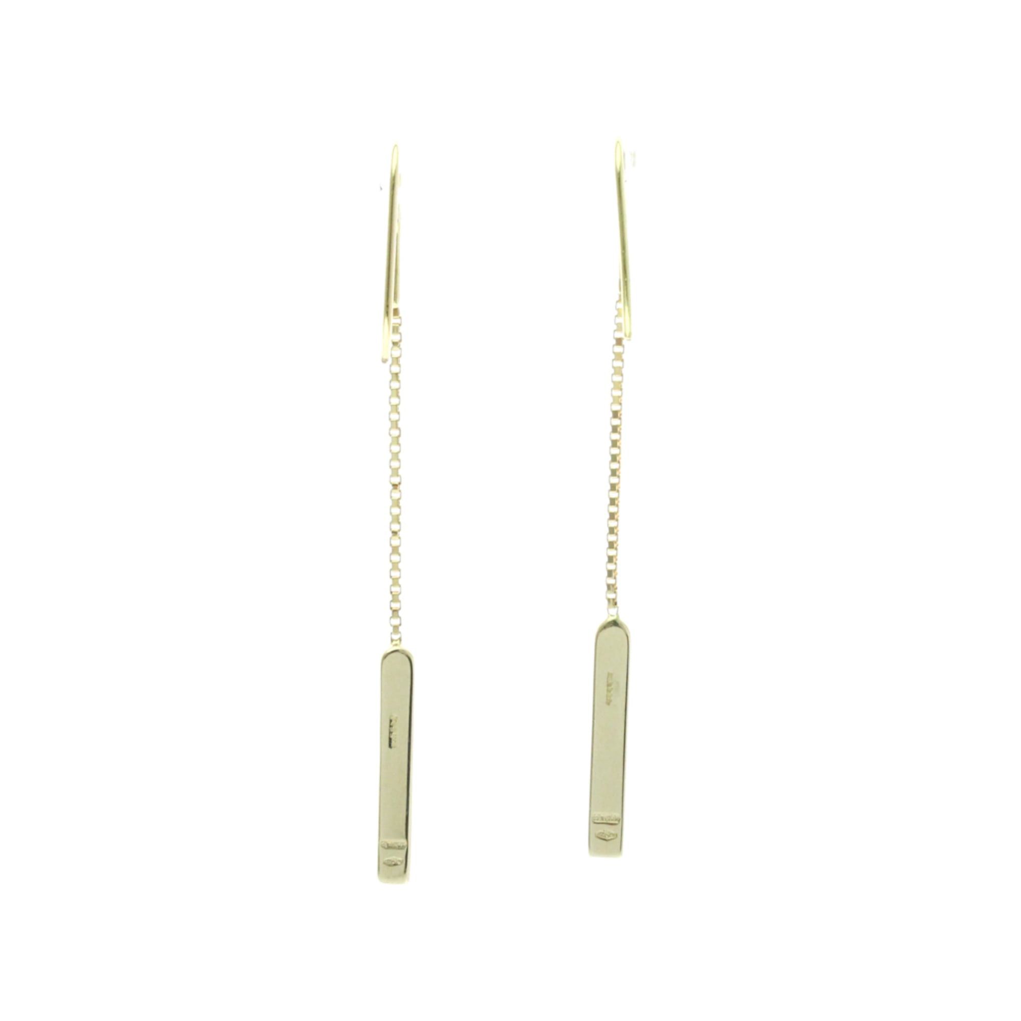 Gucci Gucci Lariat Earrings No Stone Yellow Gold (18K) Drop Earrings Gold Size ONE SIZE - 2 Thumbnail