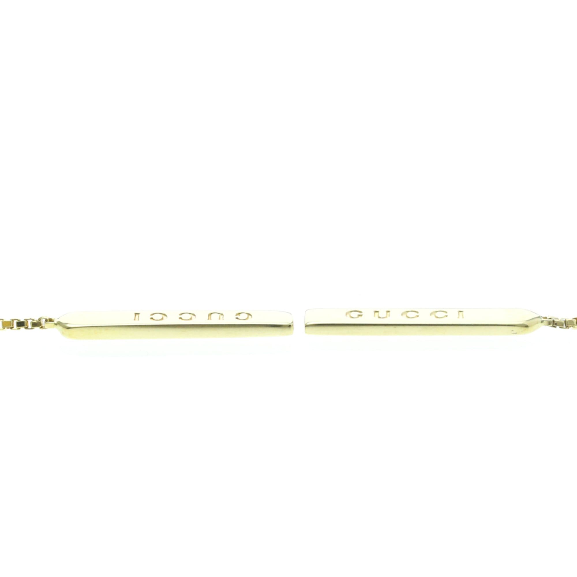 Gucci Gucci Lariat Earrings No Stone Yellow Gold (18K) Drop Earrings Gold Size ONE SIZE - 5 Thumbnail