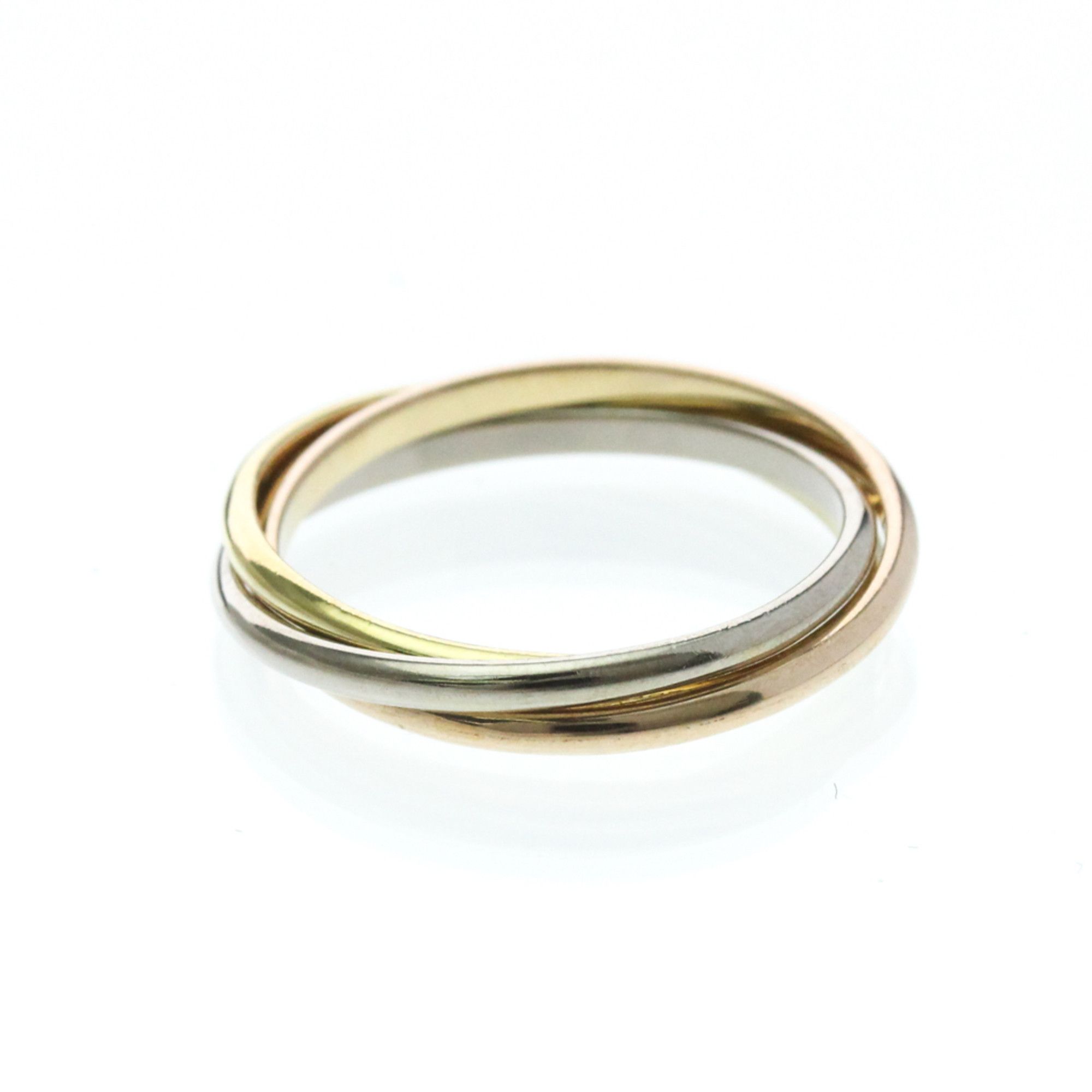 Cartier Cartier Trinity Yellow Gold (18K),Pink Gold (18K),White Gold (18K) Fashion No Stone Band Ring Gold Size ONE SIZE - 3 Thumbnail