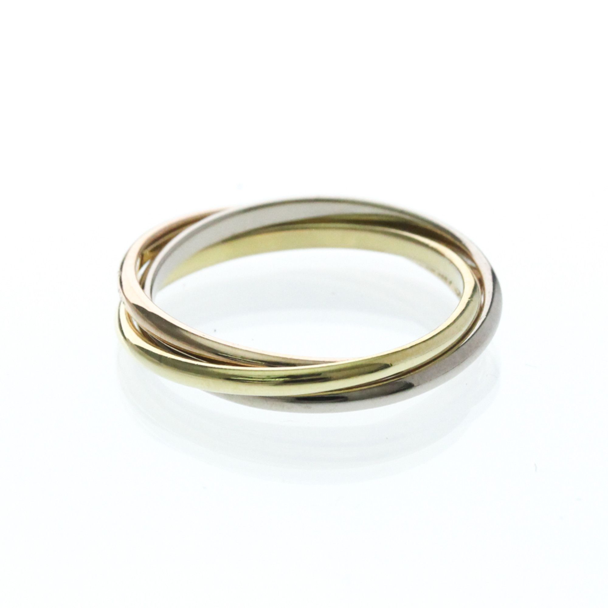 Cartier Cartier Trinity Yellow Gold (18K),Pink Gold (18K),White Gold (18K) Fashion No Stone Band Ring Gold Size ONE SIZE - 2 Thumbnail