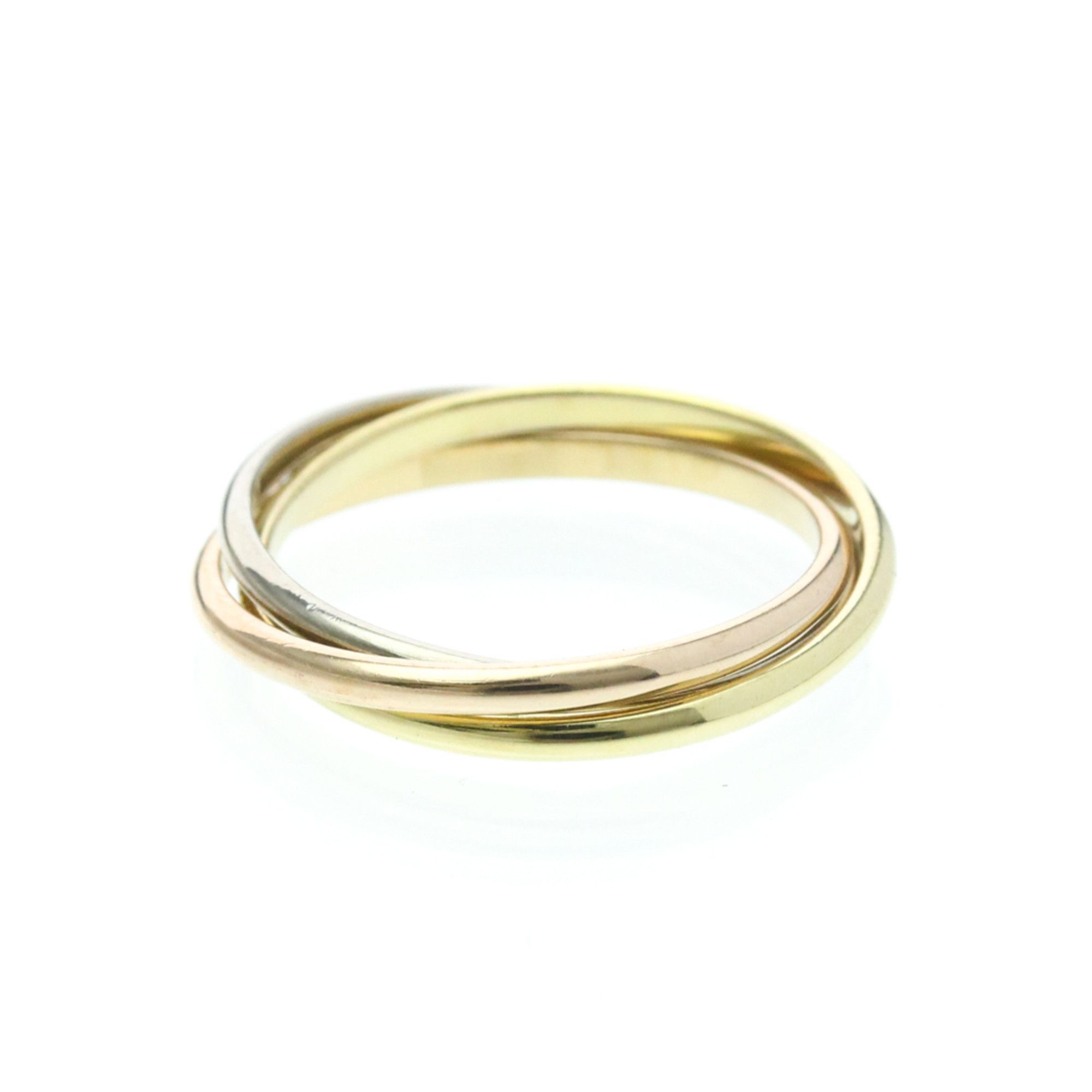Cartier Cartier Trinity Yellow Gold (18K),Pink Gold (18K),White Gold (18K) Fashion No Stone Band Ring Gold Size ONE SIZE - 4 Thumbnail