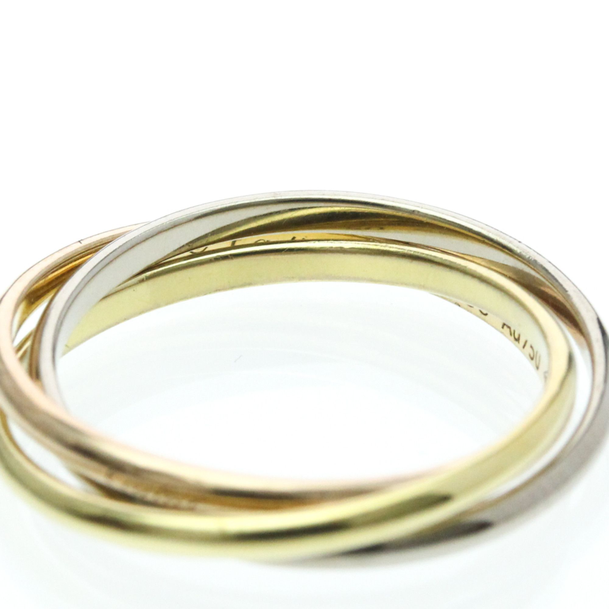 Cartier Cartier Trinity Yellow Gold (18K),Pink Gold (18K),White Gold (18K) Fashion No Stone Band Ring Gold Size ONE SIZE - 9 Thumbnail