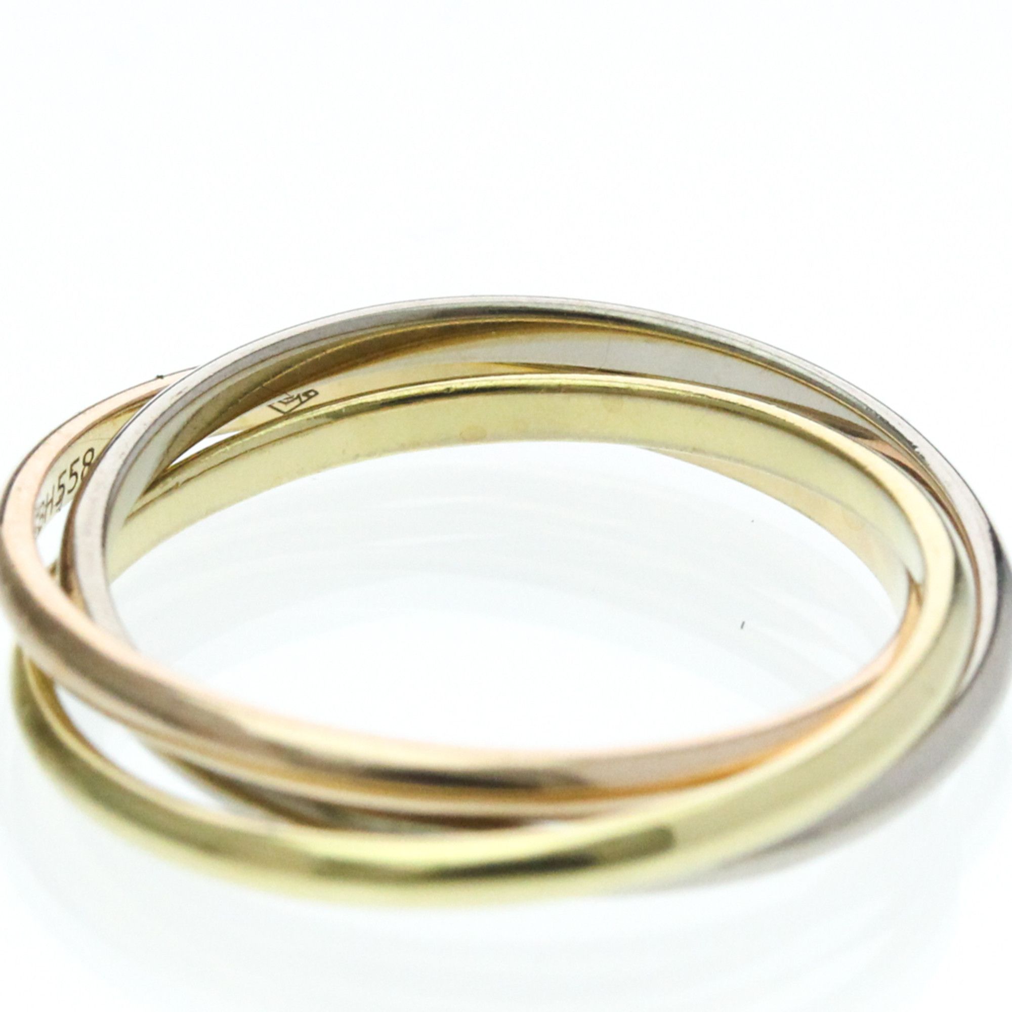 Cartier Cartier Trinity Yellow Gold (18K),Pink Gold (18K),White Gold (18K) Fashion No Stone Band Ring Gold Size ONE SIZE - 5 Thumbnail