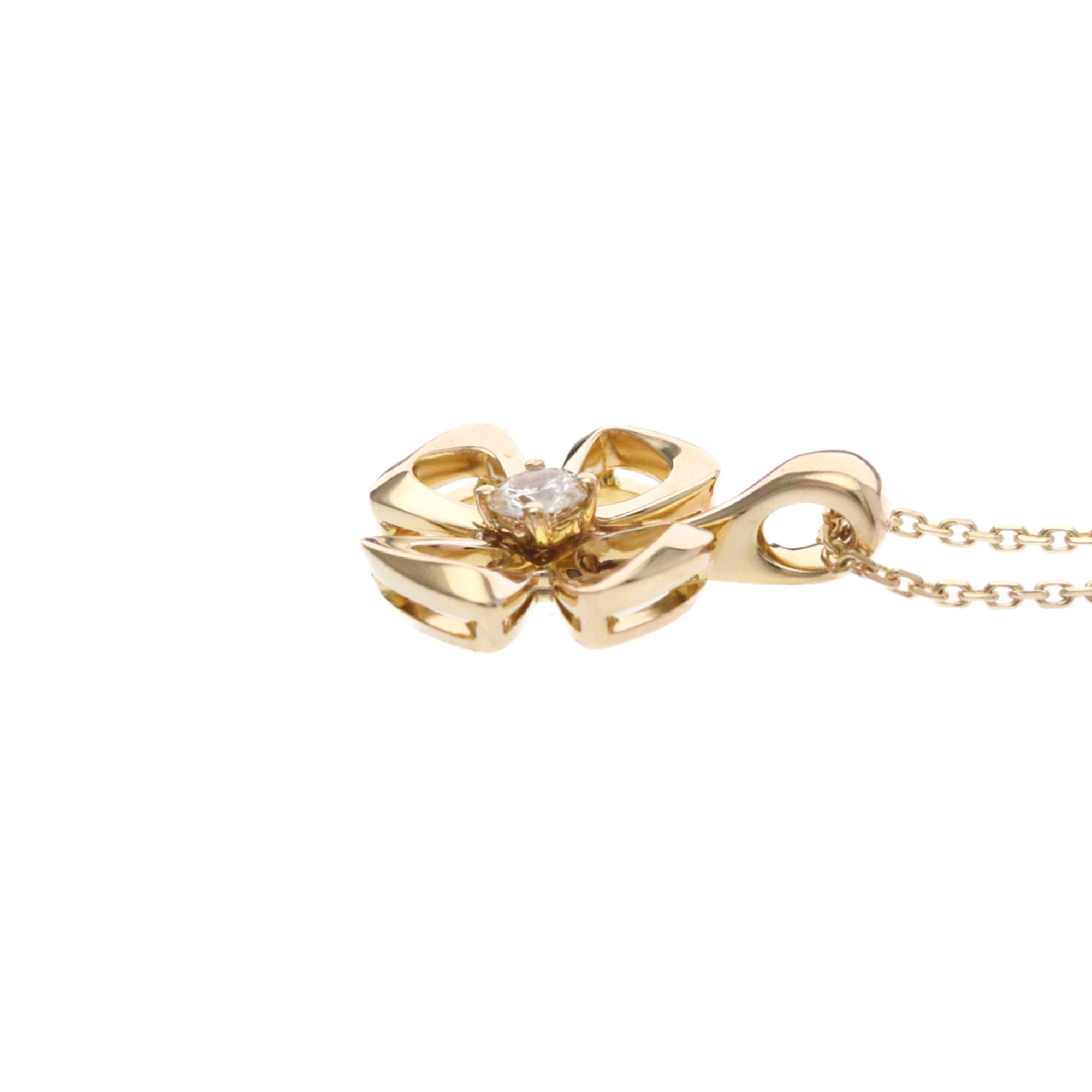 Bvlgari Bvlgari Fiorever Diamond Necklace Pink Gold (18K) Diamond Men,Women Fashion Pendant Necklace (Pink Gold) Size ONE SIZE - 3 Thumbnail