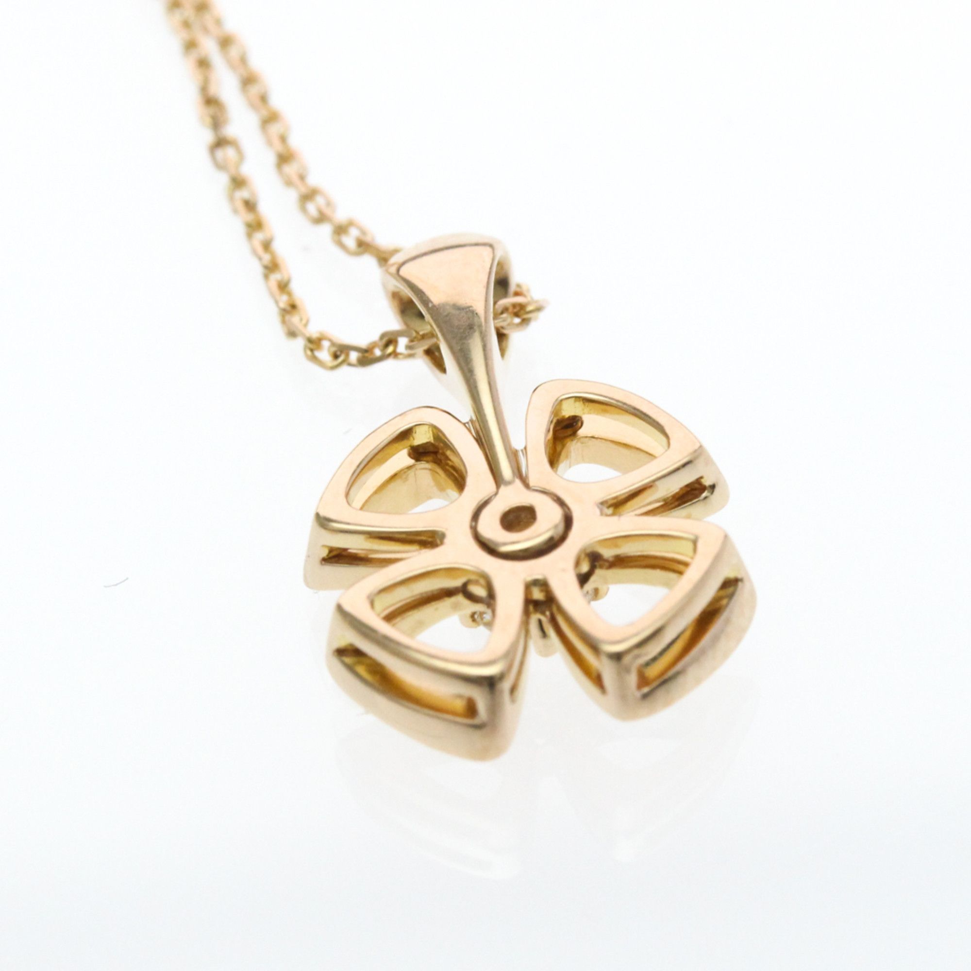 Bvlgari Bvlgari Fiorever Diamond Necklace Pink Gold (18K) Diamond Men,Women Fashion Pendant Necklace (Pink Gold) Size ONE SIZE - 8 Thumbnail
