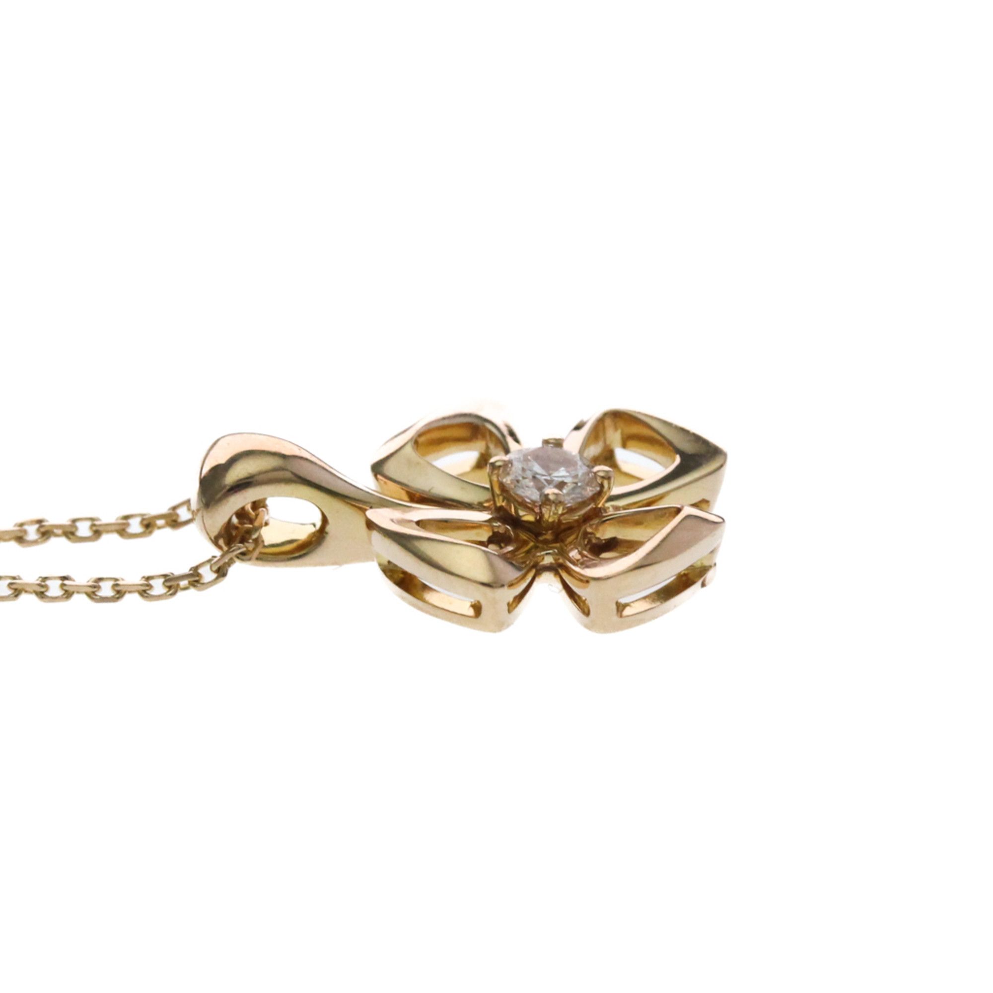 Bvlgari Bvlgari Fiorever Diamond Necklace Pink Gold (18K) Diamond Men,Women Fashion Pendant Necklace (Pink Gold) Size ONE SIZE - 4 Thumbnail
