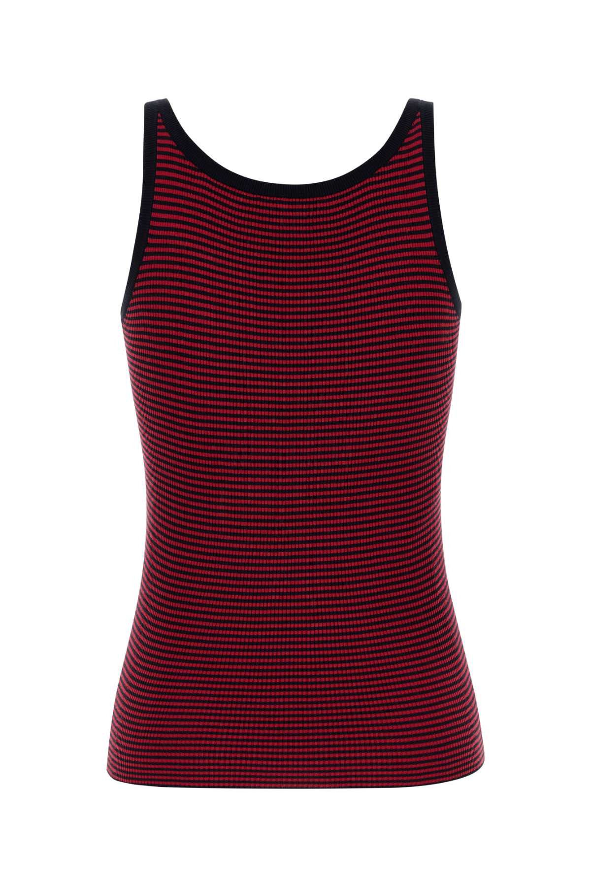 Prada Embroidered Silk Tank Top Size M / US 6-8 / IT 42-44 - 2 Thumbnail