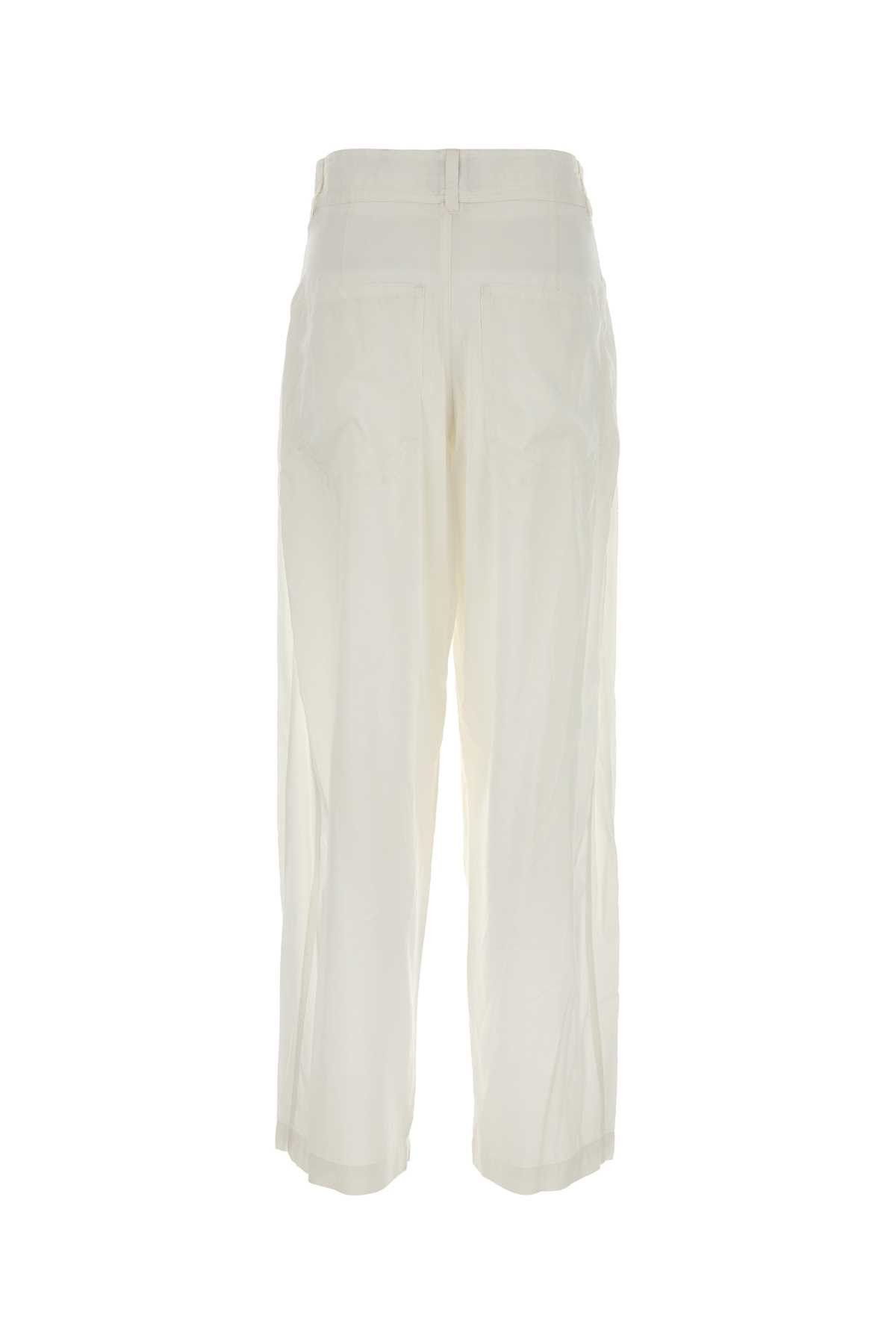 Isabel Marant White Modal Blend Inaya Pant Size 27" / US 4 / IT 40 - 2 Thumbnail