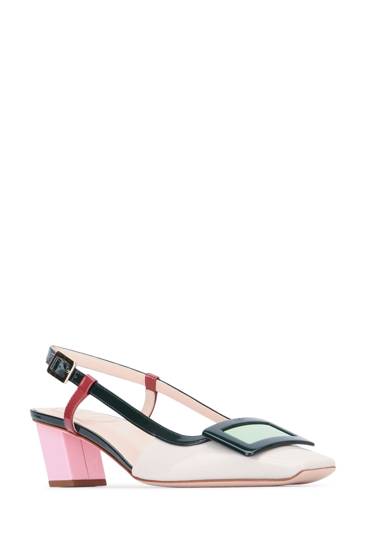 Roger Vivier Bv Lacquered Buc Sling Back Dec 45 Size US 6 / IT 36 - 2 Thumbnail
