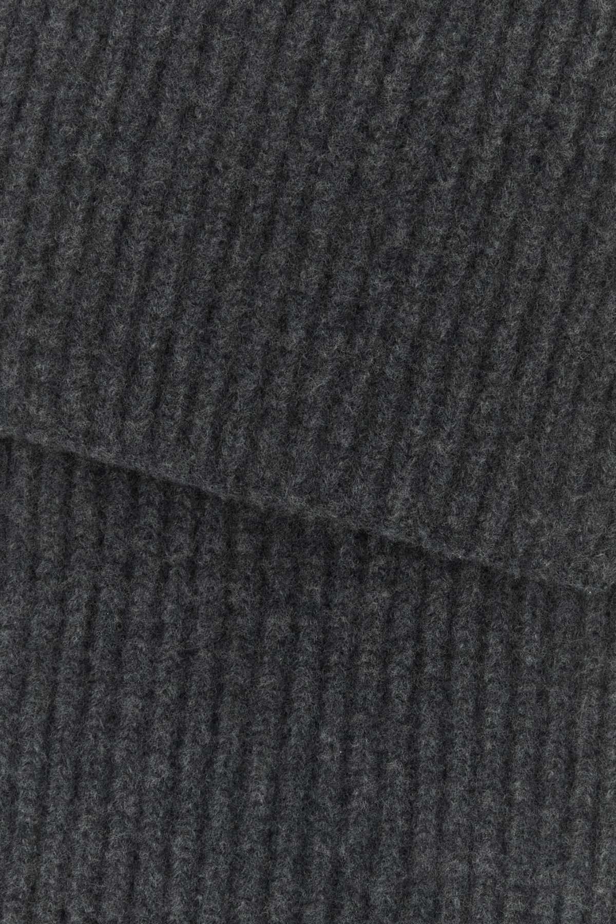 Maison Margiela Grey Wool Scarf Size ONE SIZE - 2 Thumbnail