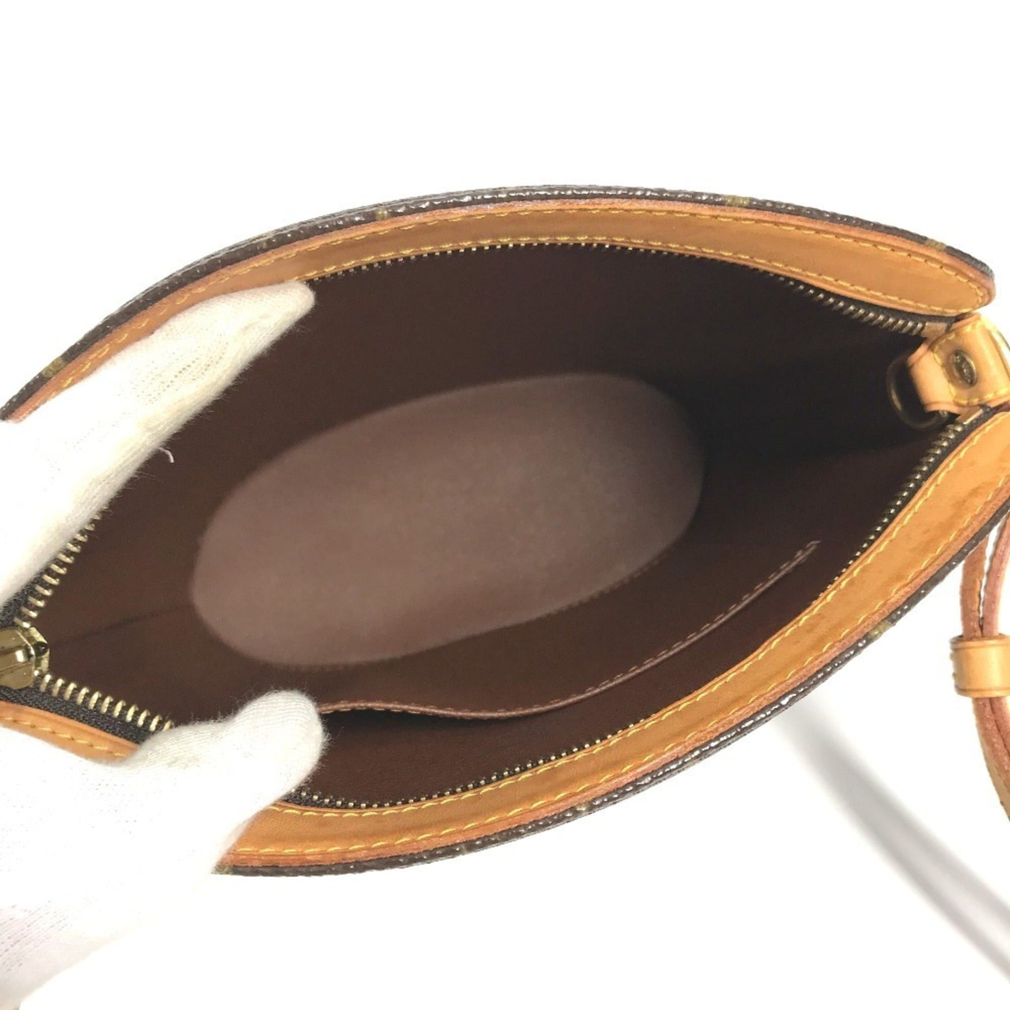 LOUIS VUITTON M51290 Monogram Drouot Bag, Handbag, Crossbody Pochette, Shoulder Canvas, Men's and Women's, Brown