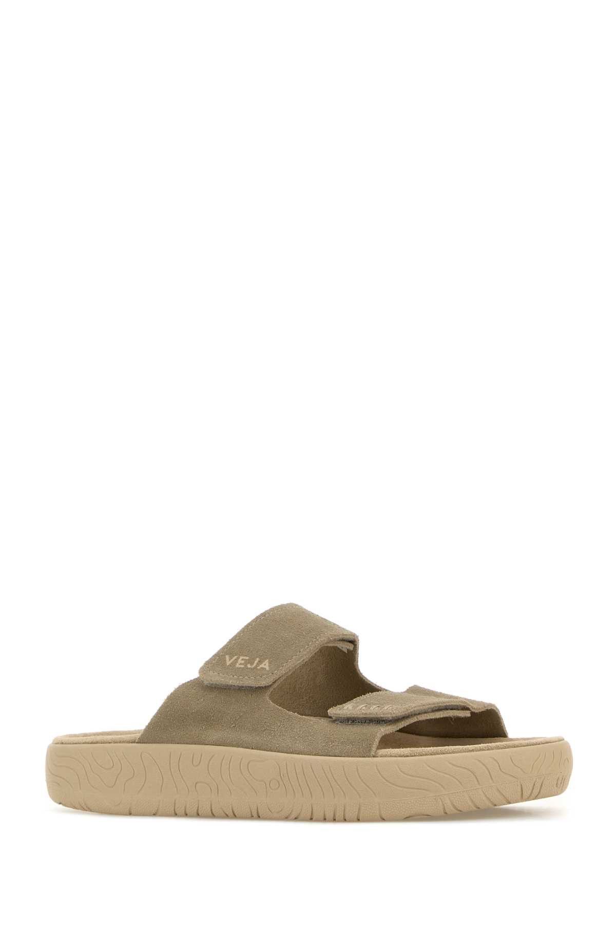 Veja Dove Grey Suede Slippers Size US 6 / IT 36 - 2 Thumbnail