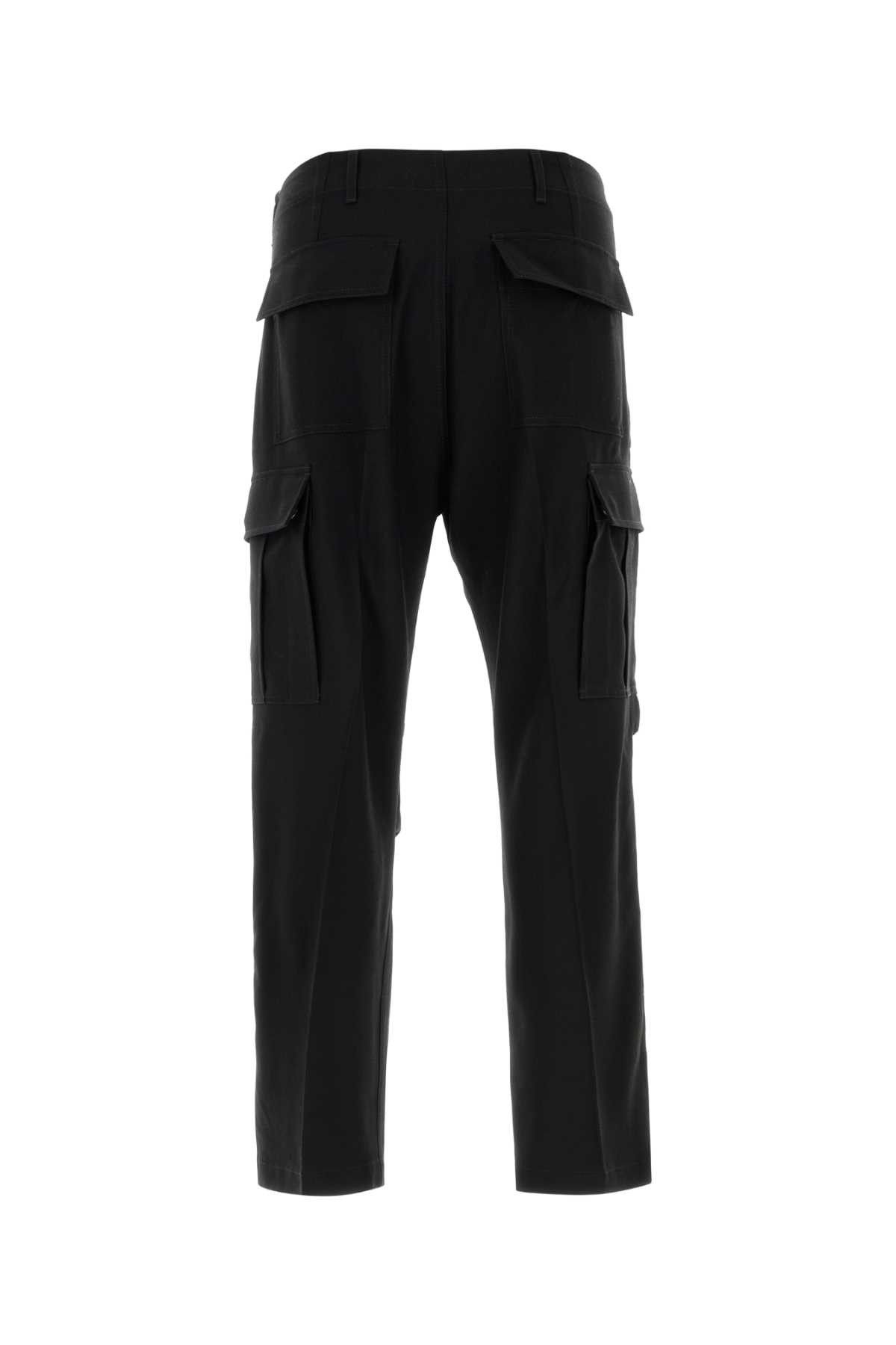 Tom Ford Black Wool Blend Cargo Pant Size US 32 / EU 48 - 2 Thumbnail