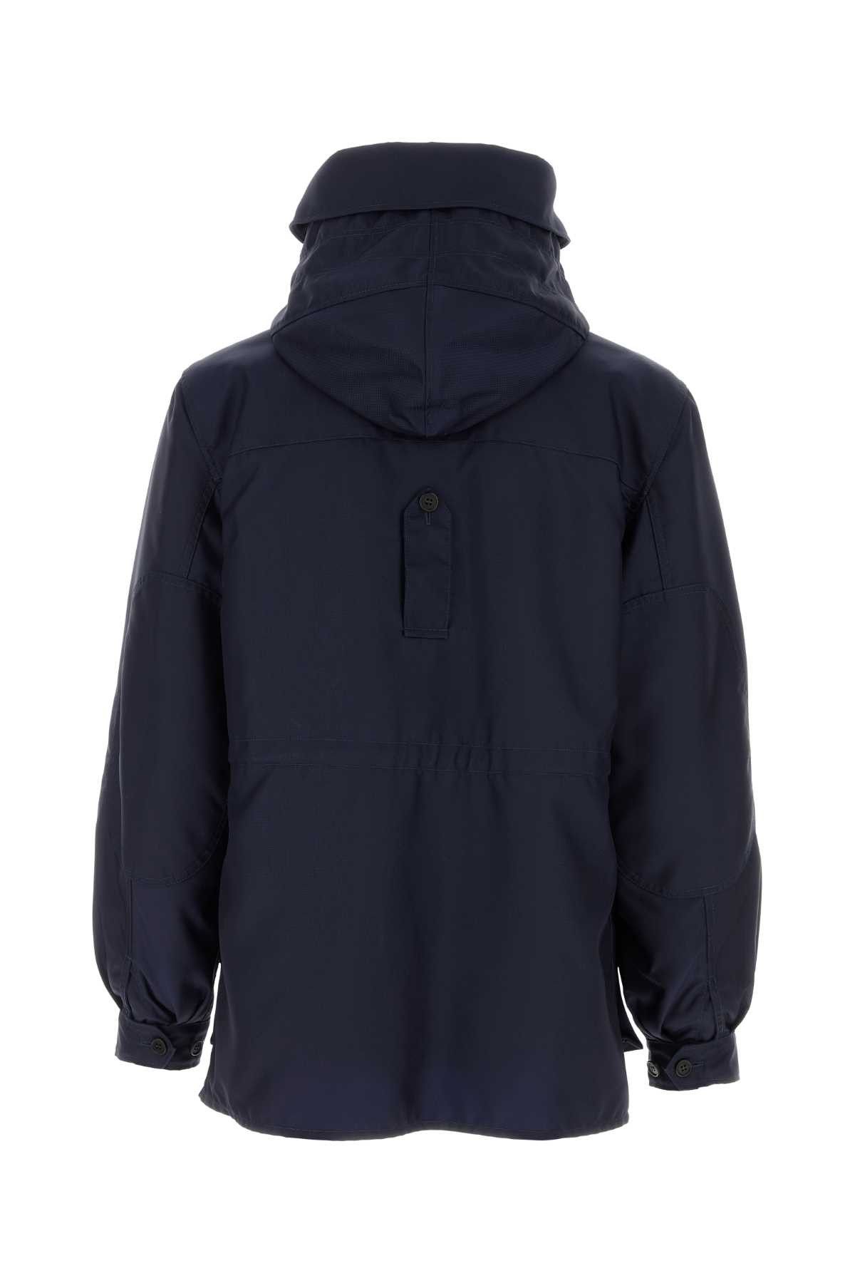 Prada Navy Blue Wool Blend Jacket Size US XXL / EU 58 / 5 - 2 Thumbnail