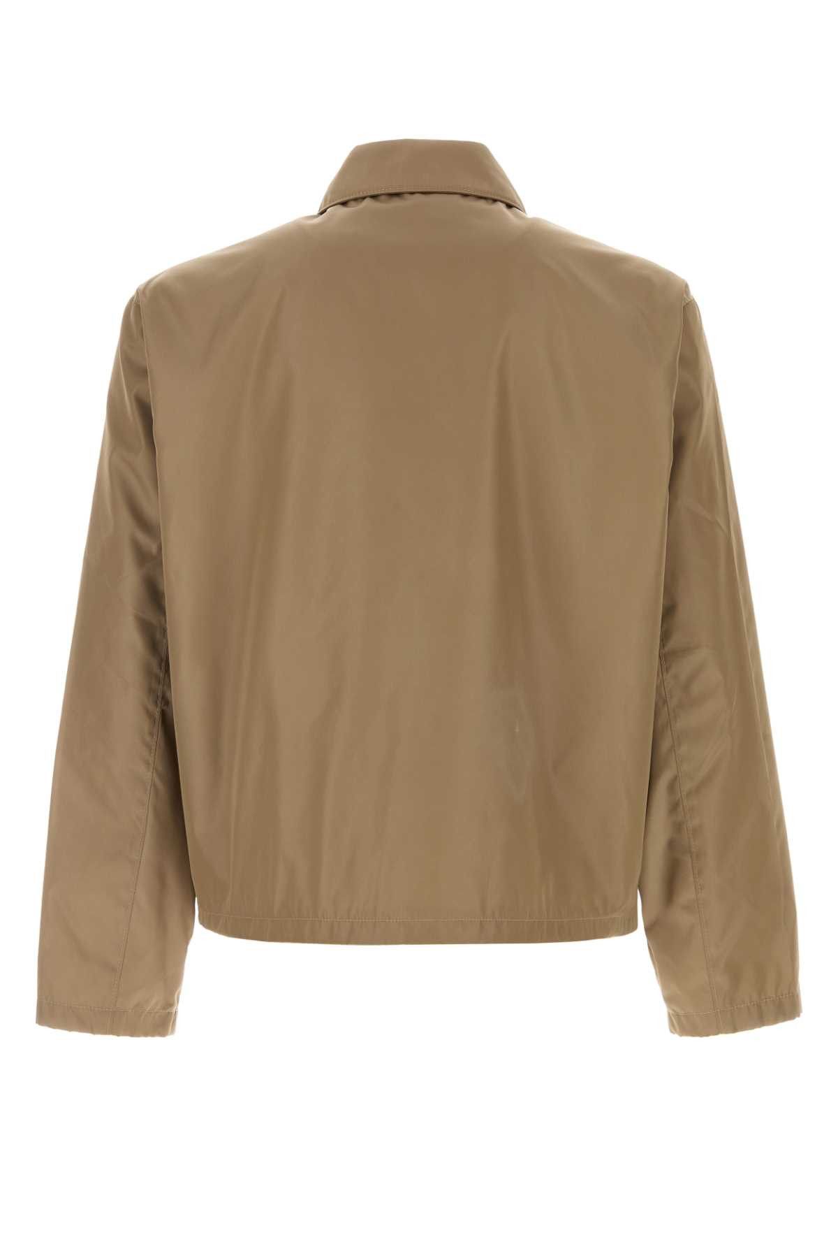 Prada Cappuccino Re-Nylon Jacket Size US L / EU 52-54 / 3 - 2 Thumbnail