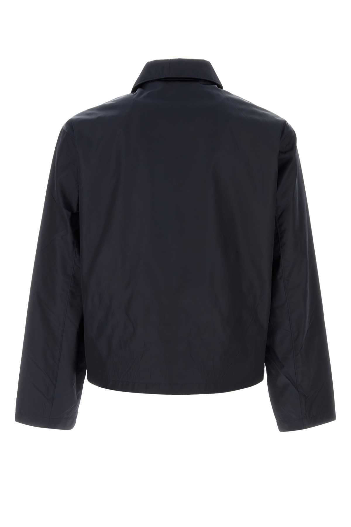 Prada Navy Blue Re-Nylon Jacket Size US XL / EU 56 / 4 - 2 Thumbnail