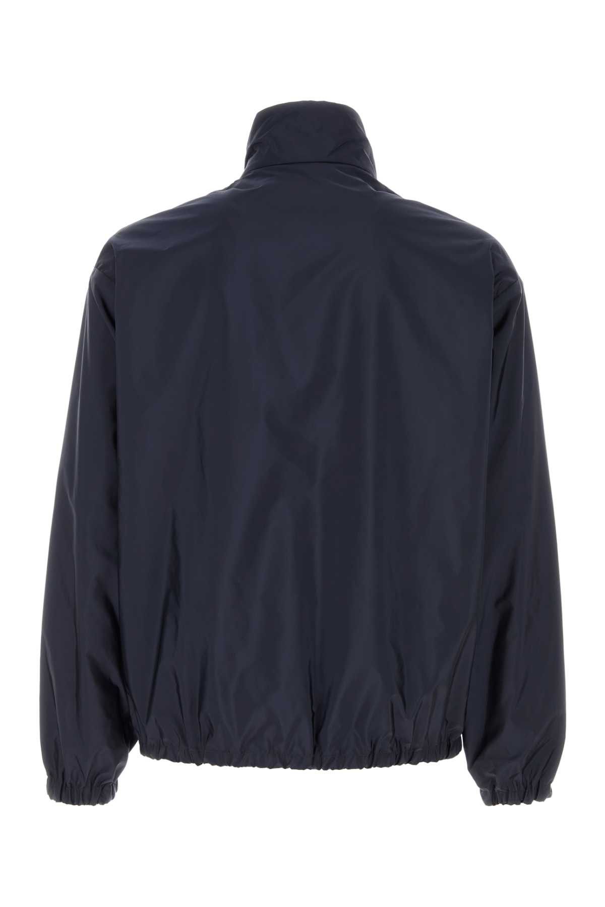 Prada Navy Blue Re-Nylon Reversible Jacket Size US L / EU 52-54 / 3 - 2 Thumbnail