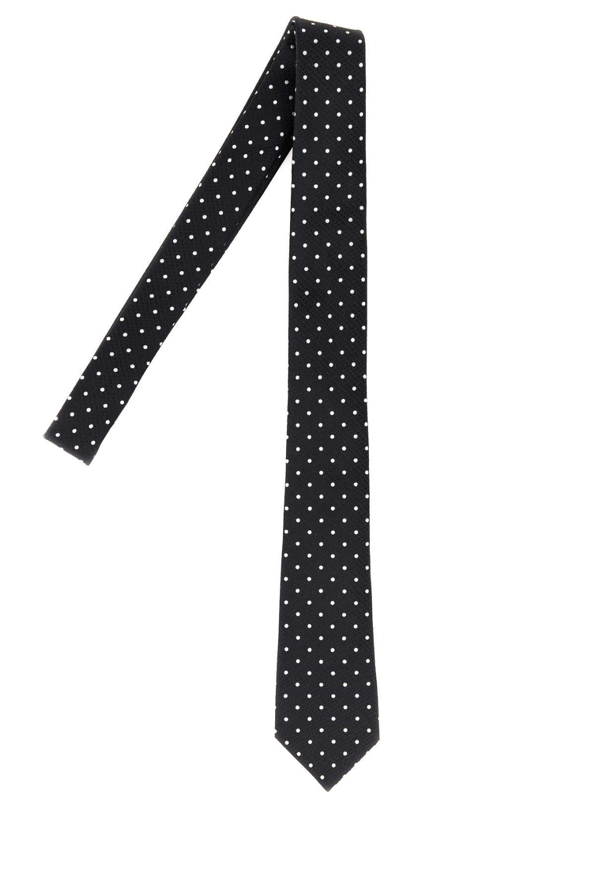 Tom Ford Embroidered Silk Tie Size ONE SIZE - 2 Thumbnail