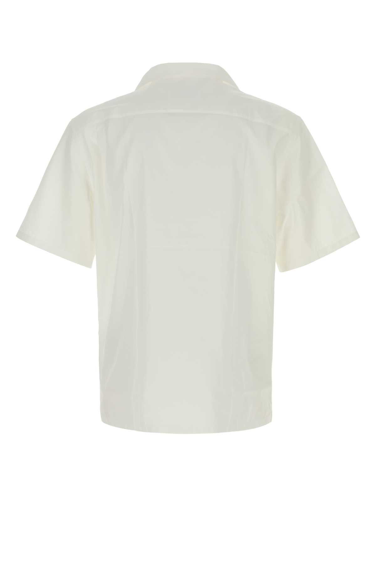 Prada White Poplin Shirt Size US XXL / EU 58 / 5 - 2 Thumbnail
