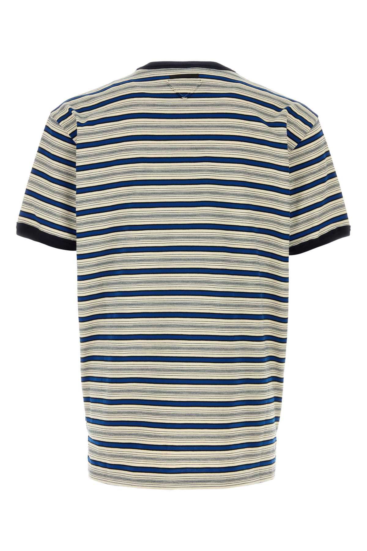 Prada Embroidered Cotton T-Shirt Size US S / EU 44-46 / 1 - 2 Thumbnail