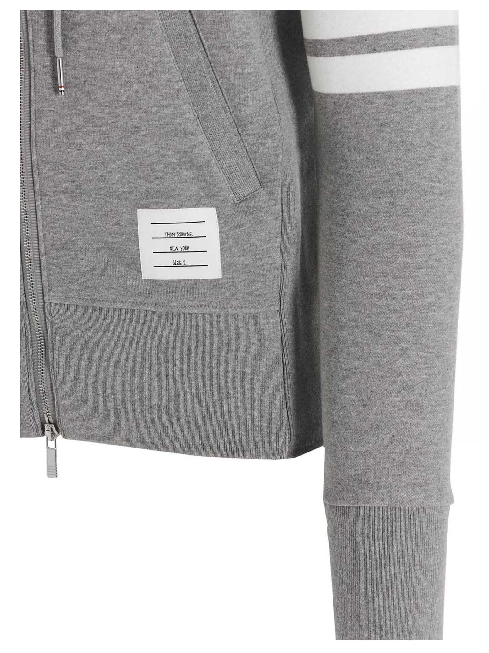 Thom Browne '4 Bar' Hoodie Size US S / EU 44-46 / 1 - 4 Thumbnail