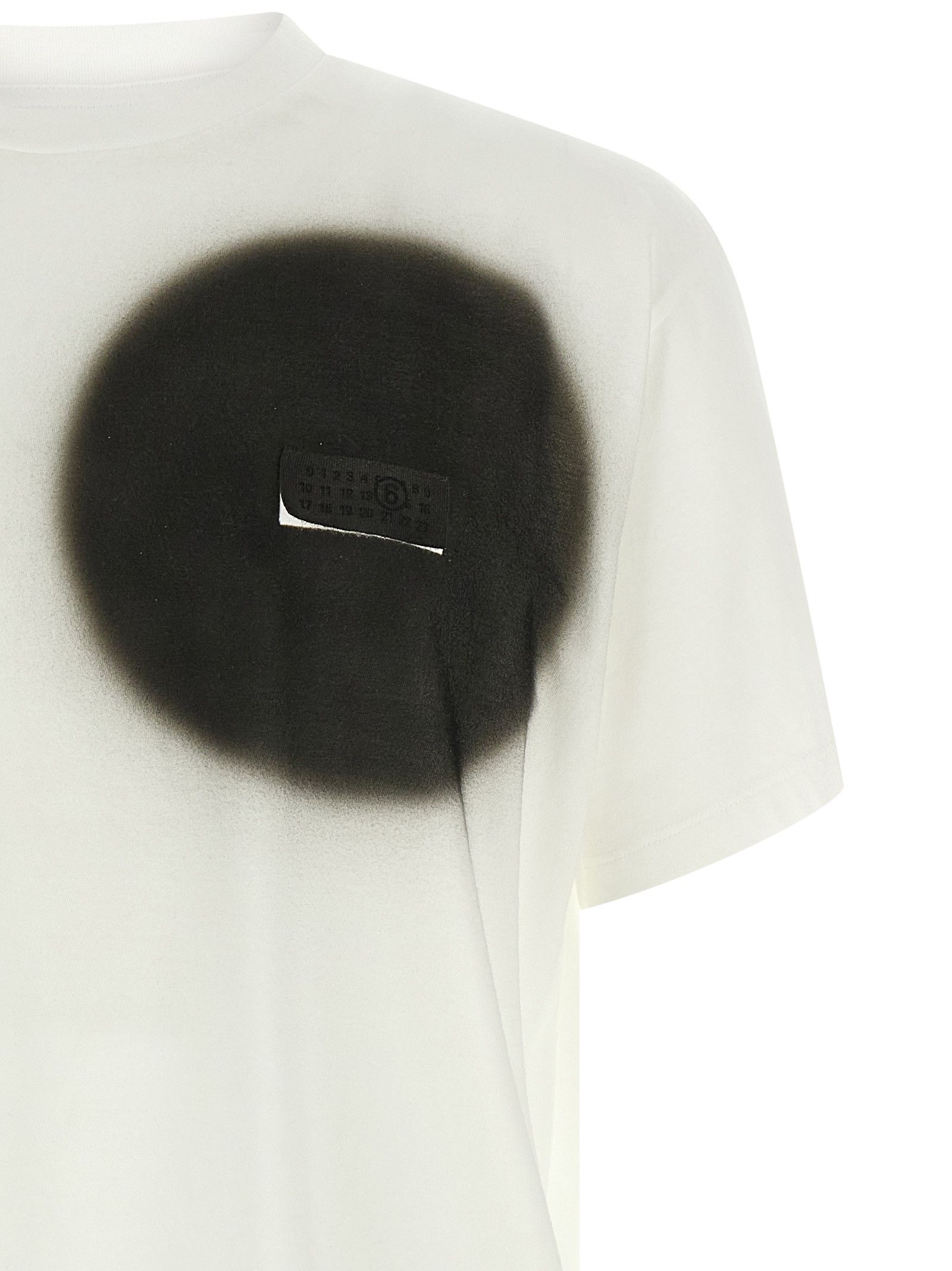 Maison Margiela 'Numeric Signature Mm6' Spray T-Shirt Size US XL / EU 56 / 4 - 3 Thumbnail