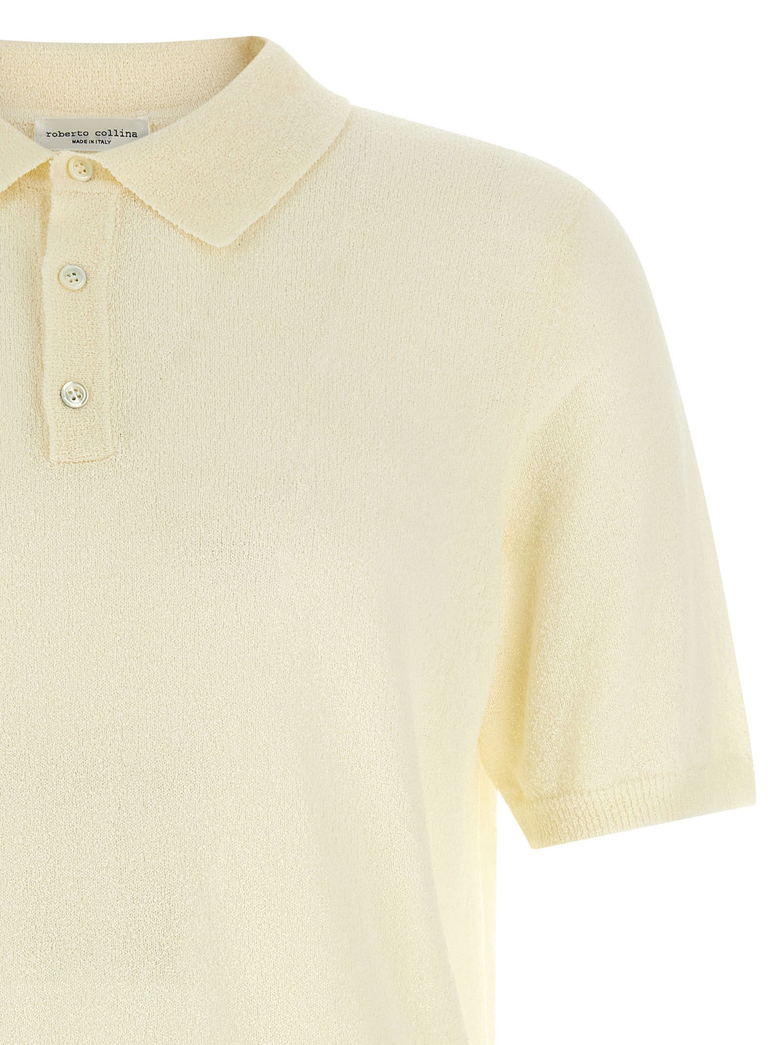 Roberto Collina Spongy Effect Polo Shirt Size US L / EU 52-54 / 3 - 3 Thumbnail