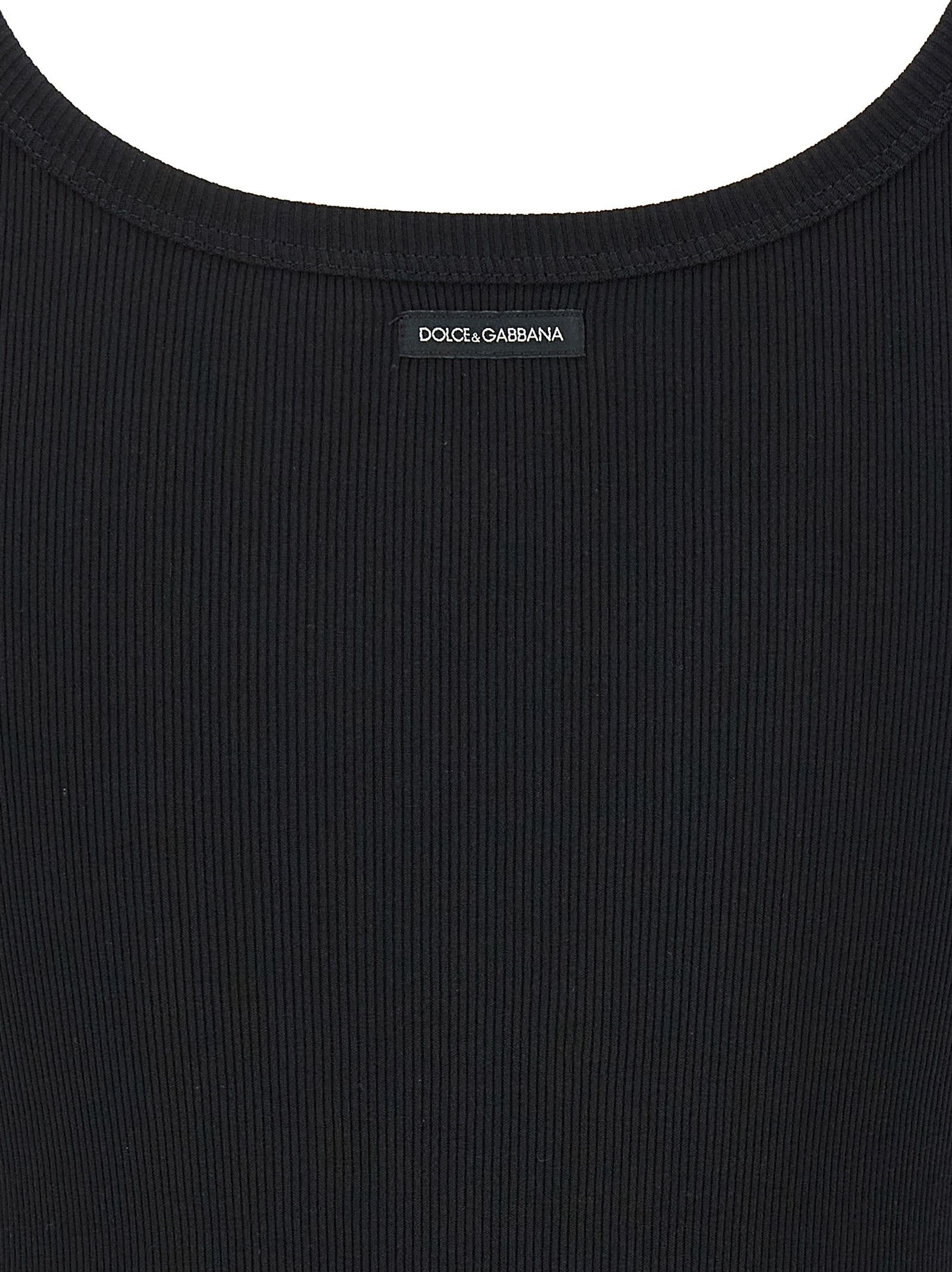 Dolce & Gabbana Ribbed Tank Top Size M / US 6-8 / IT 42-44 - 4 Thumbnail