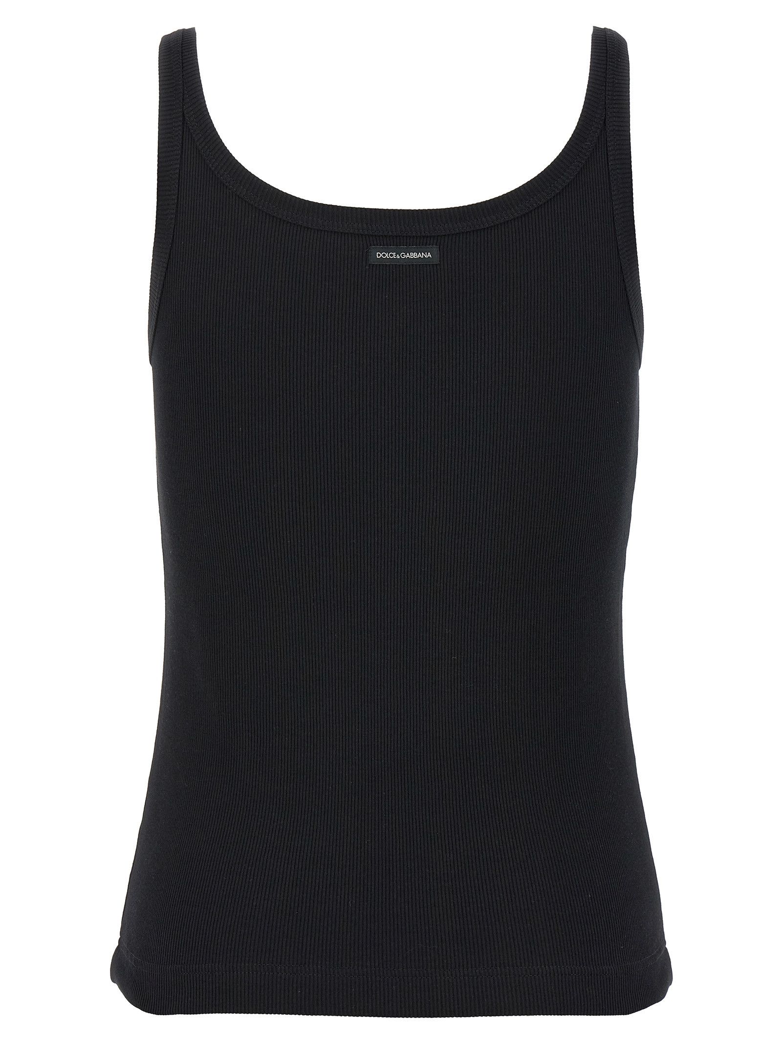 Dolce & Gabbana Ribbed Tank Top Size M / US 6-8 / IT 42-44 - 2 Thumbnail