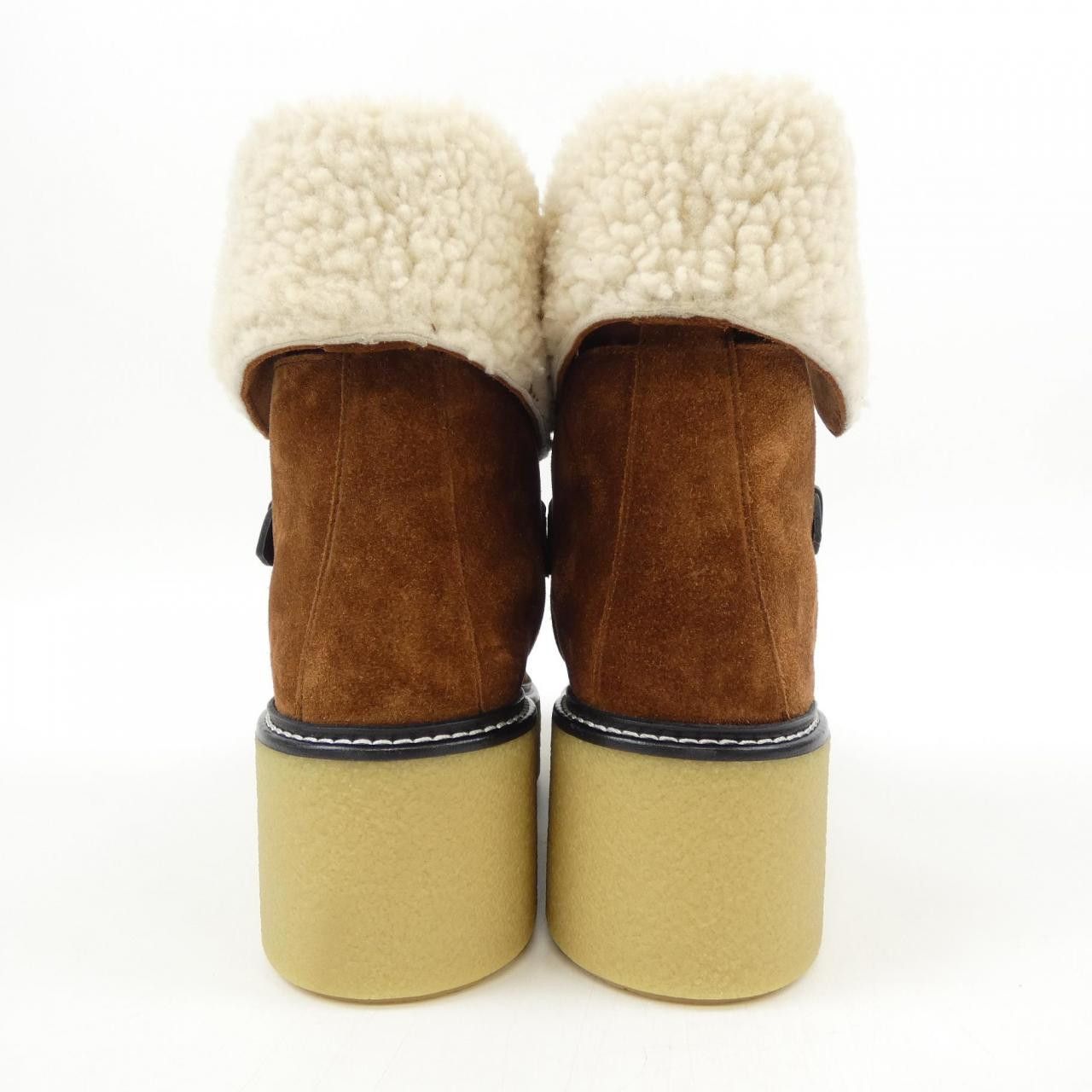 Hermes Hermes Hermès Hemisphere 37.5 Boots Leather Shoes DUTY FREE for USA Size ONE SIZE - 5 Thumbnail