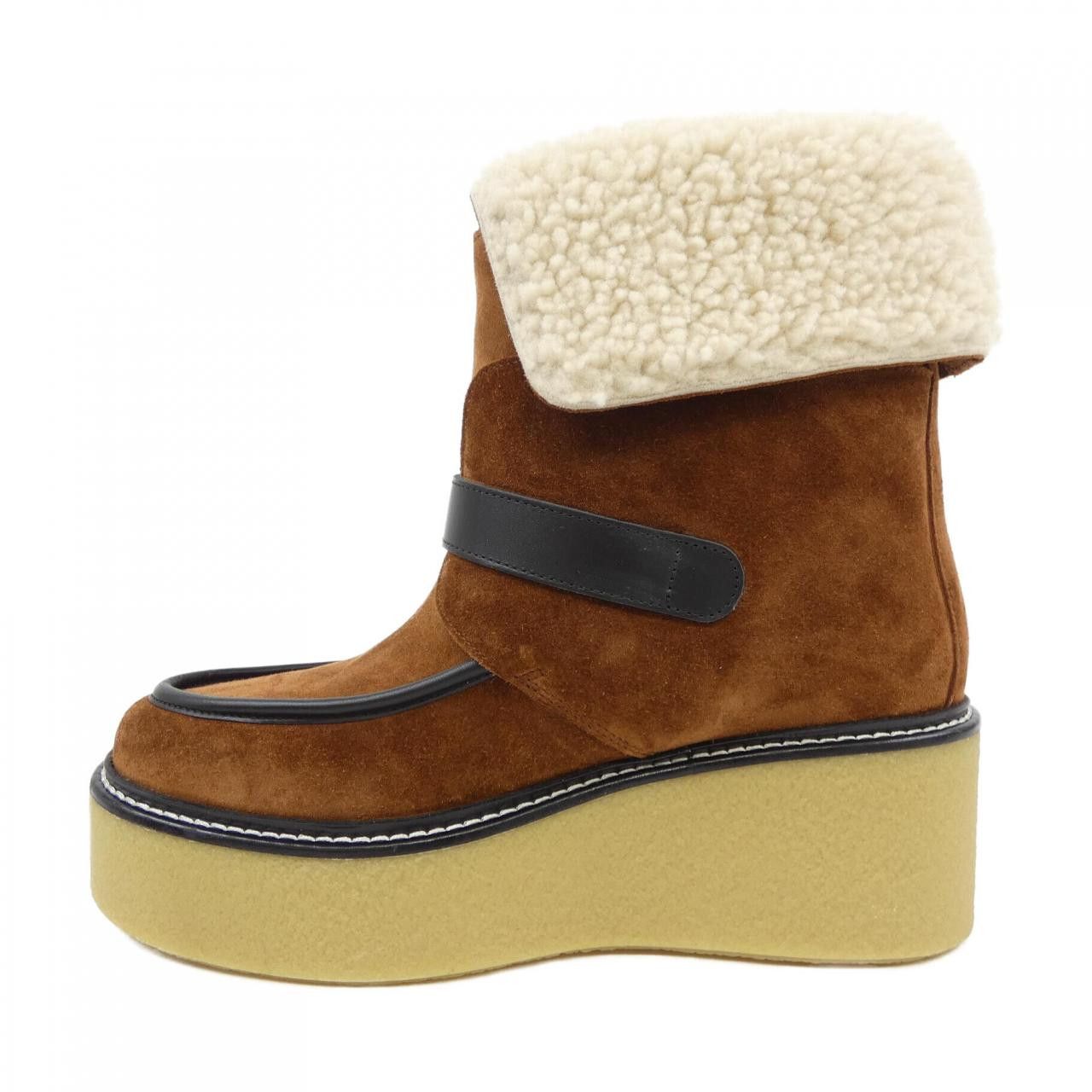 Hermes Hermes Hermès Hemisphere 37.5 Boots Leather Shoes DUTY FREE for USA Size ONE SIZE - 2 Thumbnail
