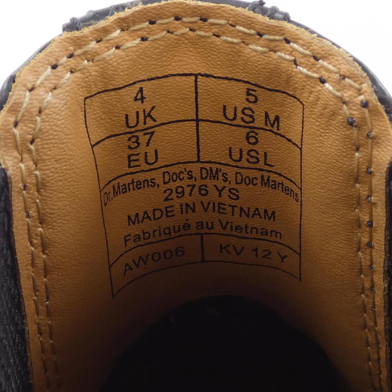Other Dr. Martens 2976YS Boots Leather Shoes 2976YS DUTY FREE for USA