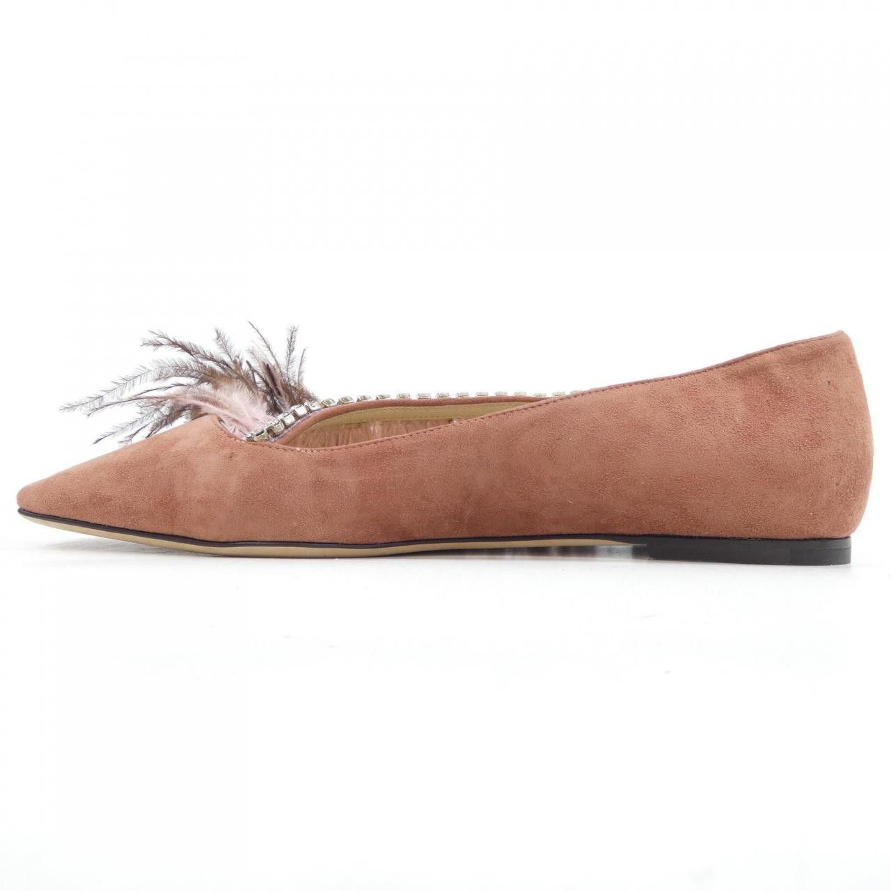 Jimmy Choo Jimmy Choo Jimmy Choo AEVA FLAT Flat Shoes Leather Shoes AEVA FLAT DUTY FREE for USA Size ONE SIZE - 2 Thumbnail